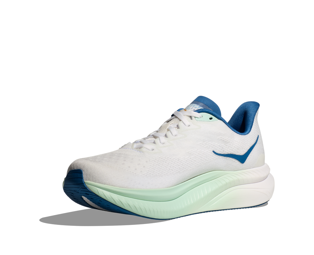 HOKA Men's Mach 6 - FROST / GOLD