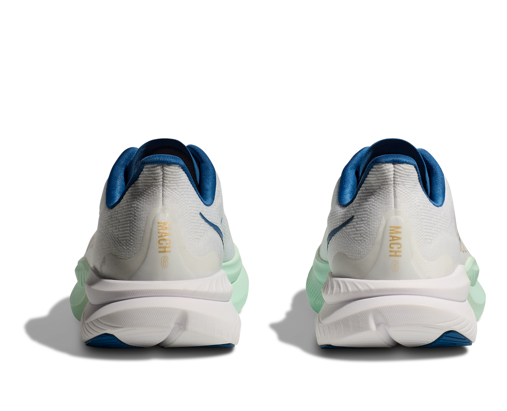 HOKA Men's Mach 6 - FROST / GOLD