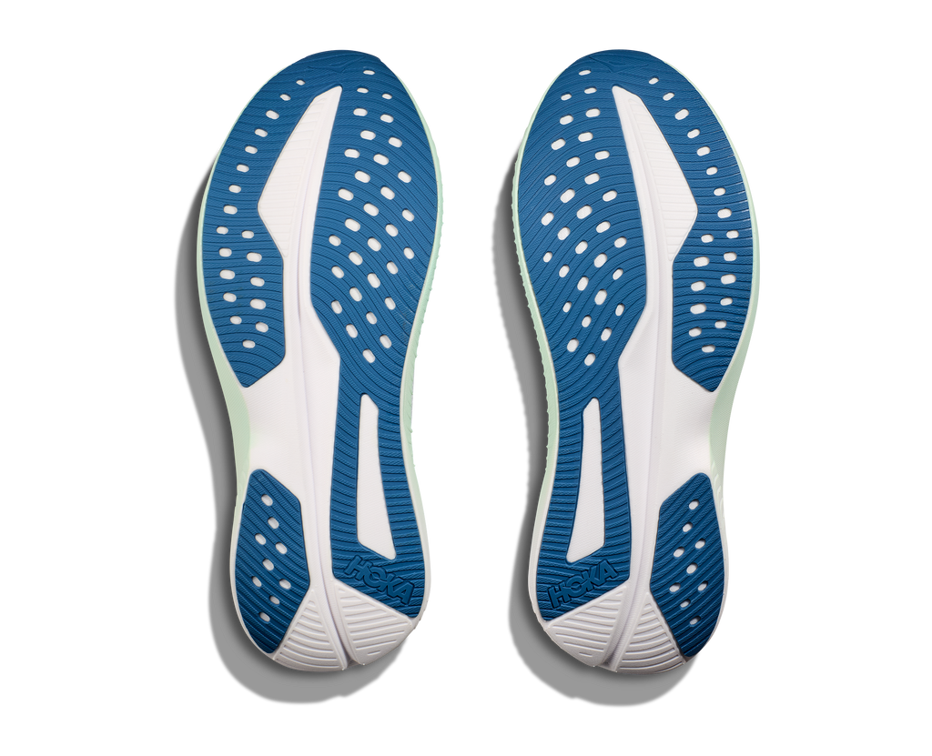 HOKA Men's Mach 6 - FROST / GOLD (Wide)
