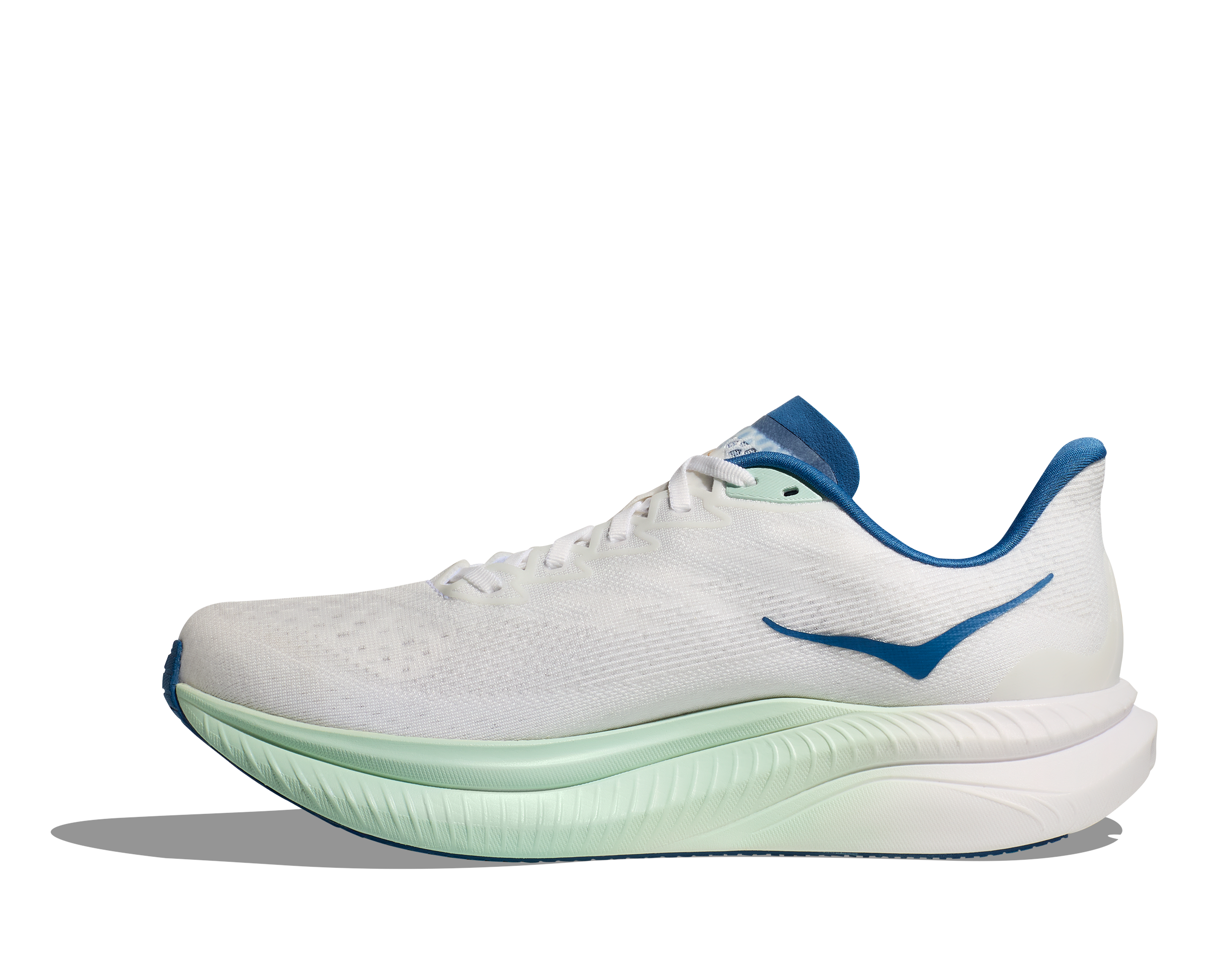 HOKA Men's Mach 6 - FROST / GOLD (Wide)