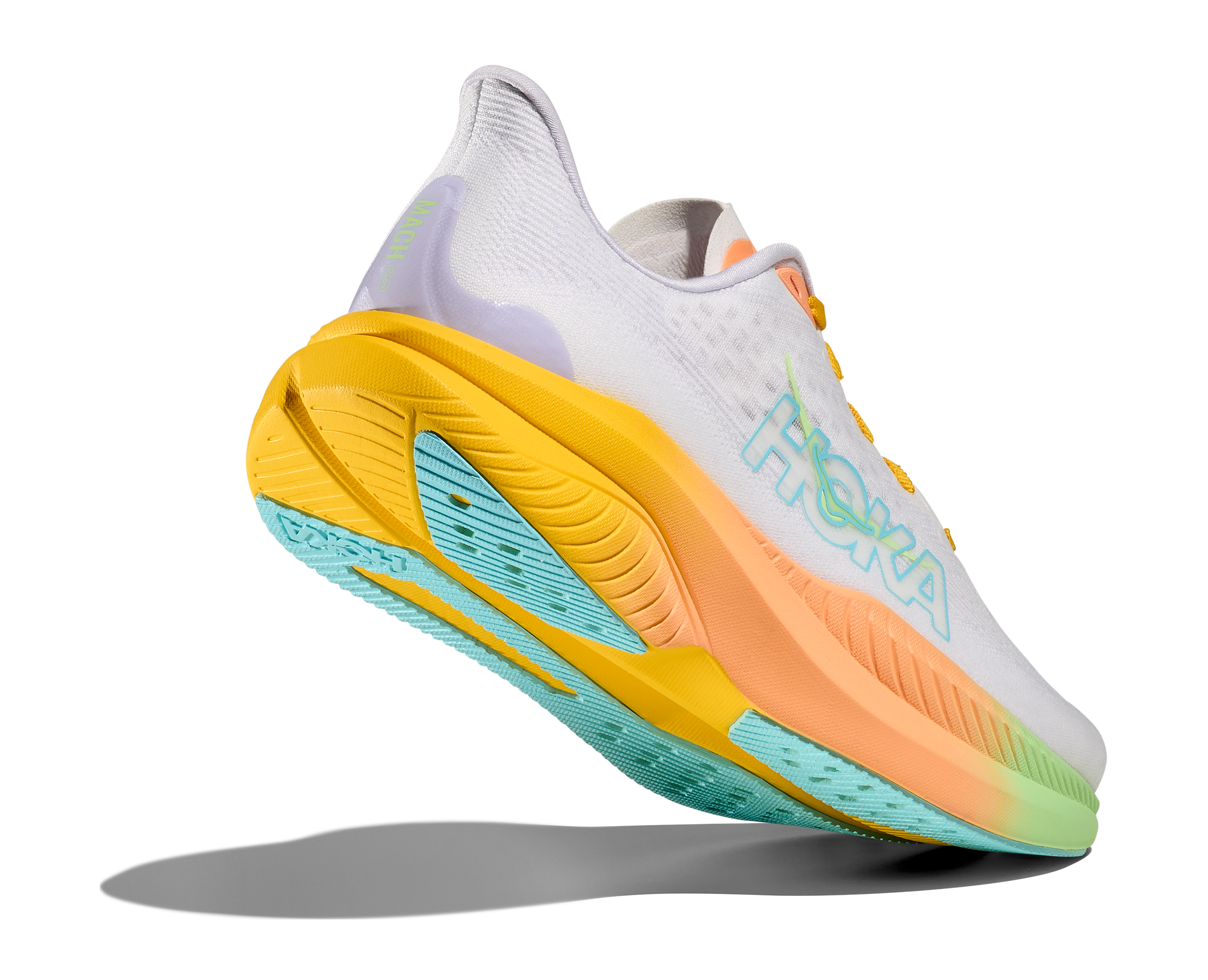 HOKA Men's Mach 6 - FROST / STARLIGHT GLOW