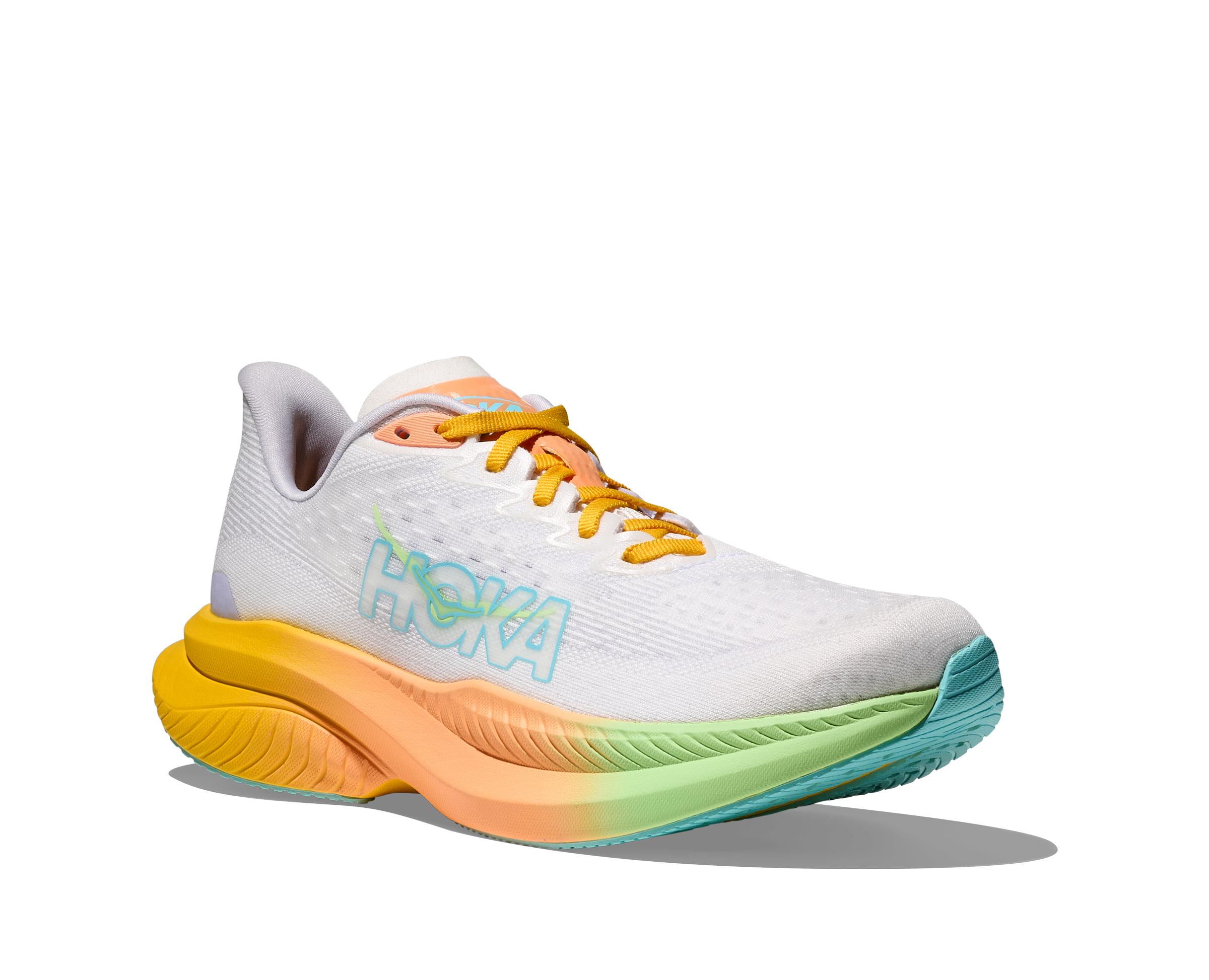 HOKA Men's Mach 6 - FROST / STARLIGHT GLOW