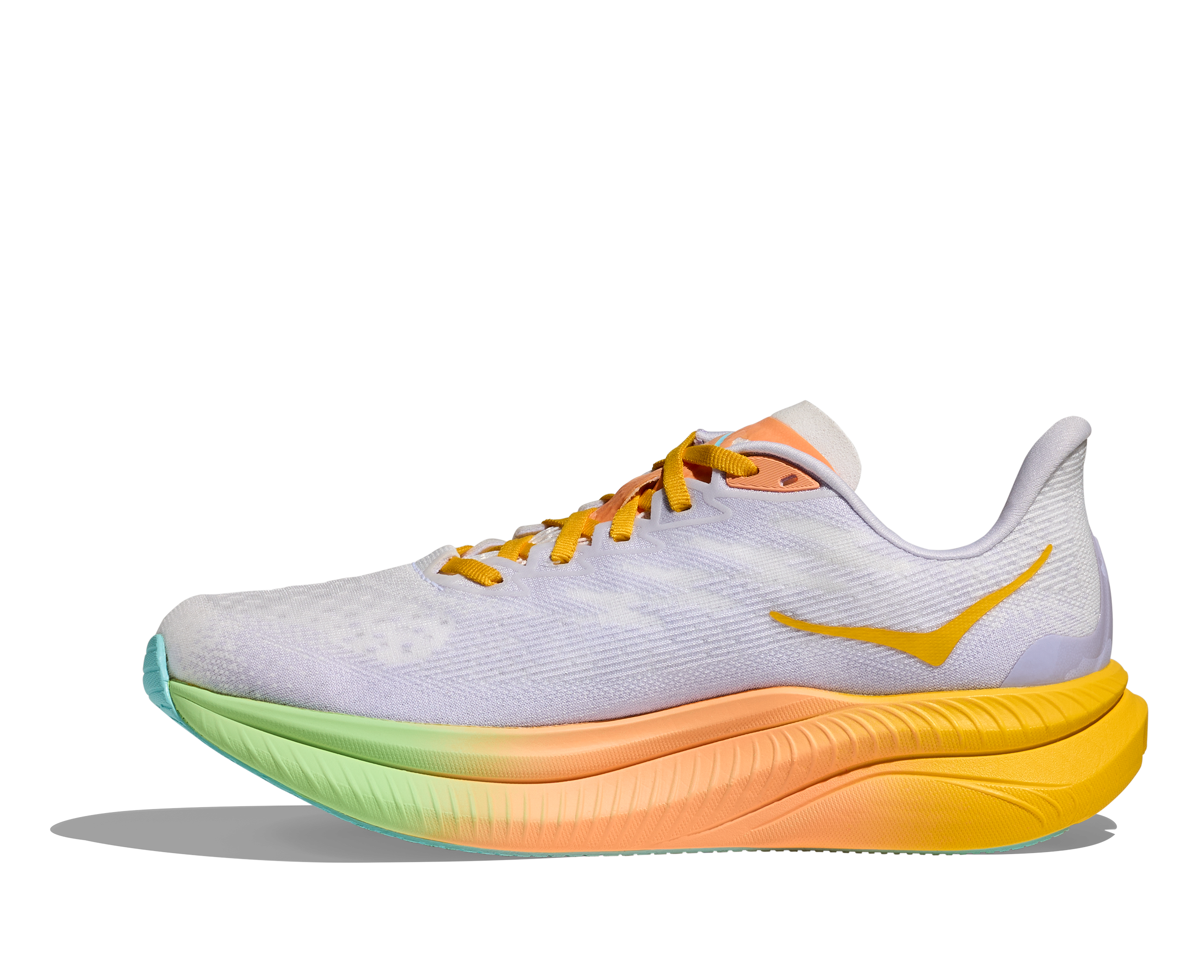 HOKA Men's Mach 6 - FROST / STARLIGHT GLOW