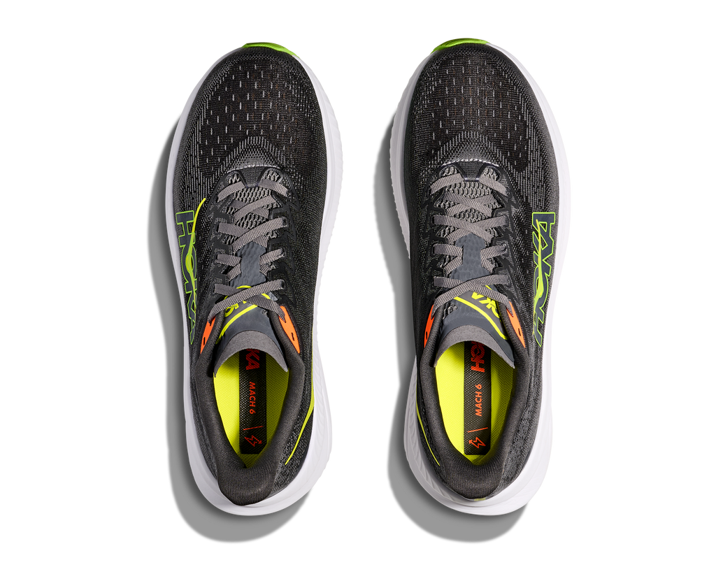 HOKA Men's Mach 6 - GRAVEL / ASPHALT GREY