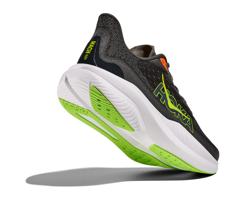 HOKA Men's Mach 6 - GRAVEL / ASPHALT GREY