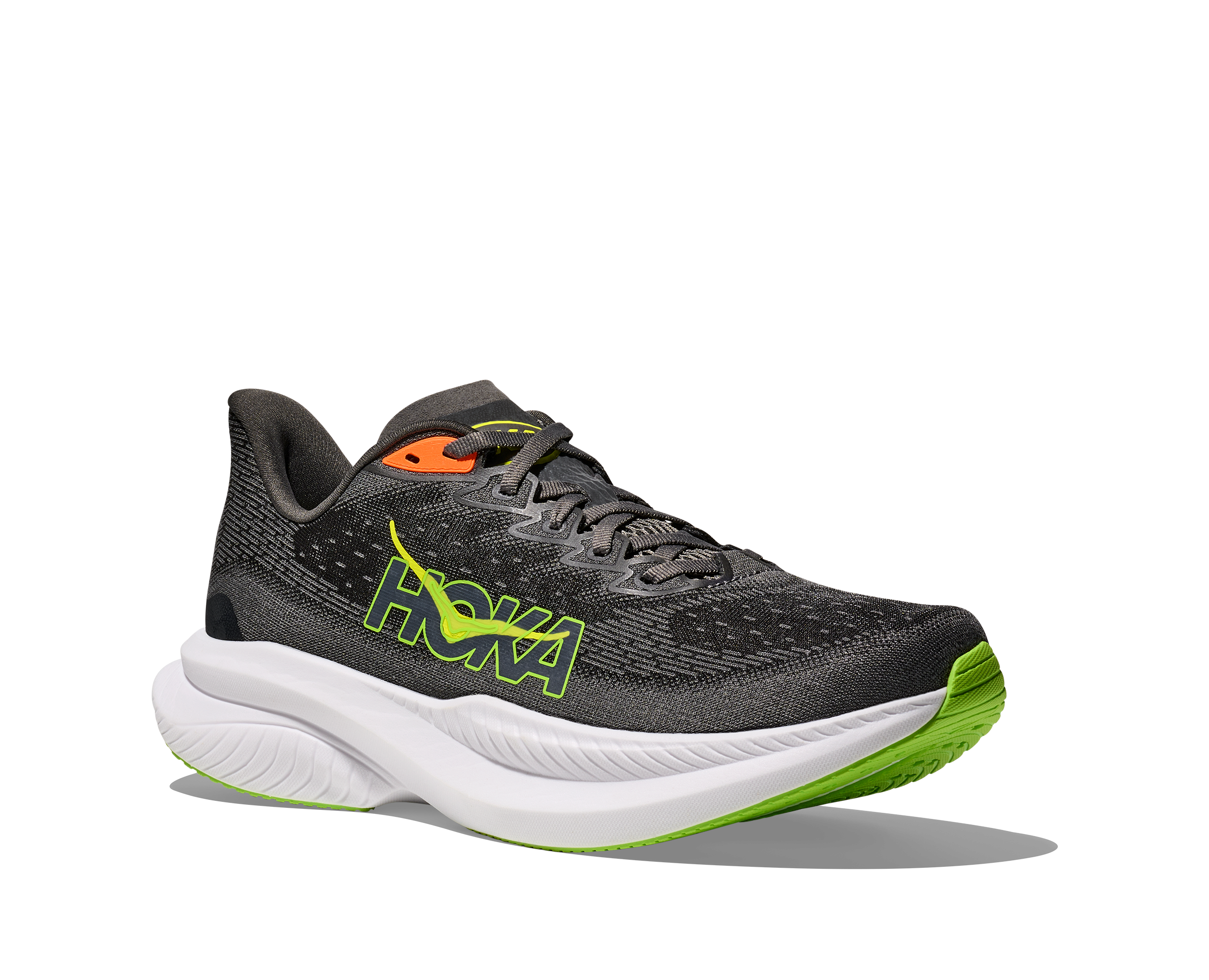 HOKA Men's Mach 6 - GRAVEL / ASPHALT GREY