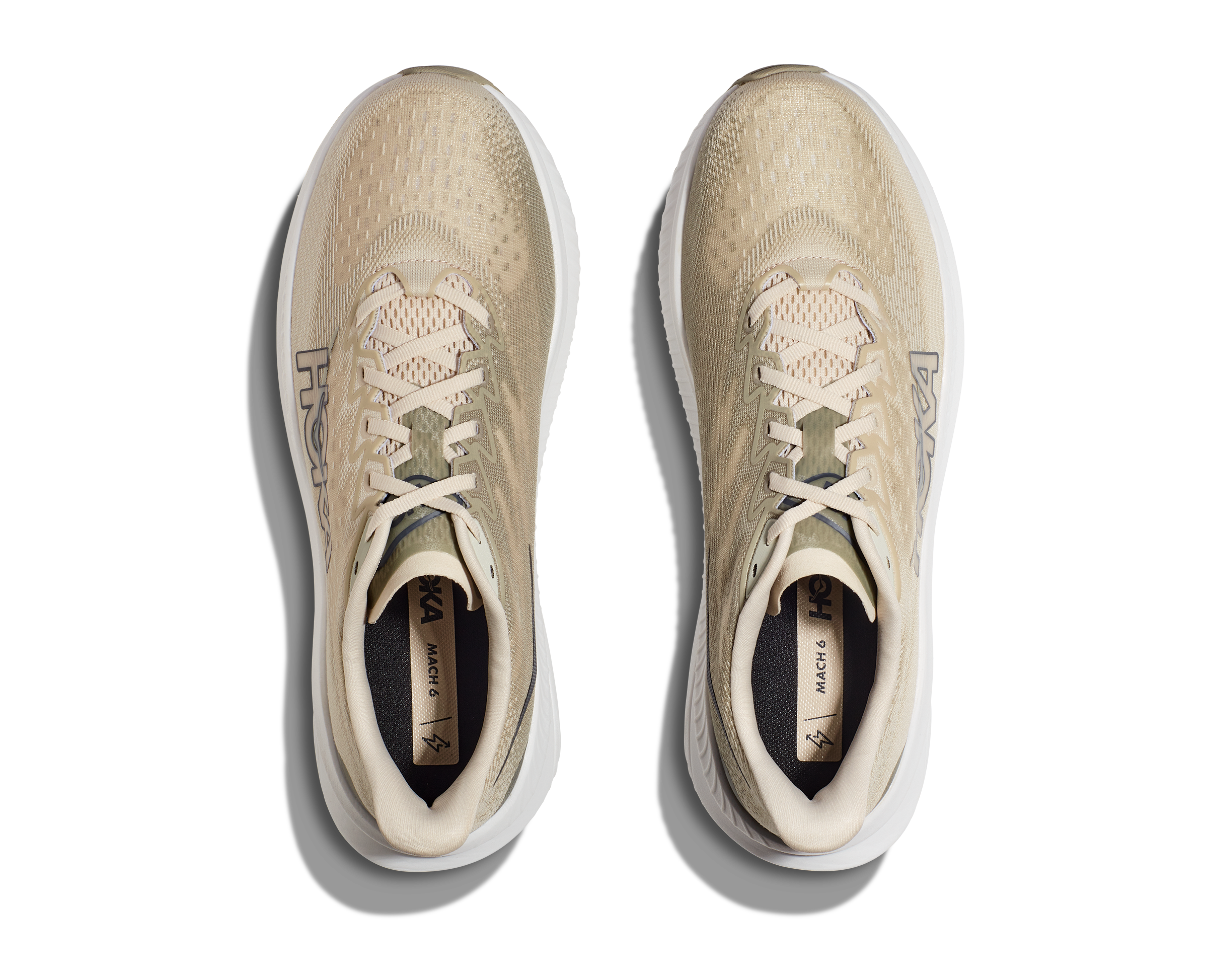 HOKA Men's Mach 6 - OAT MILK / BARLEY