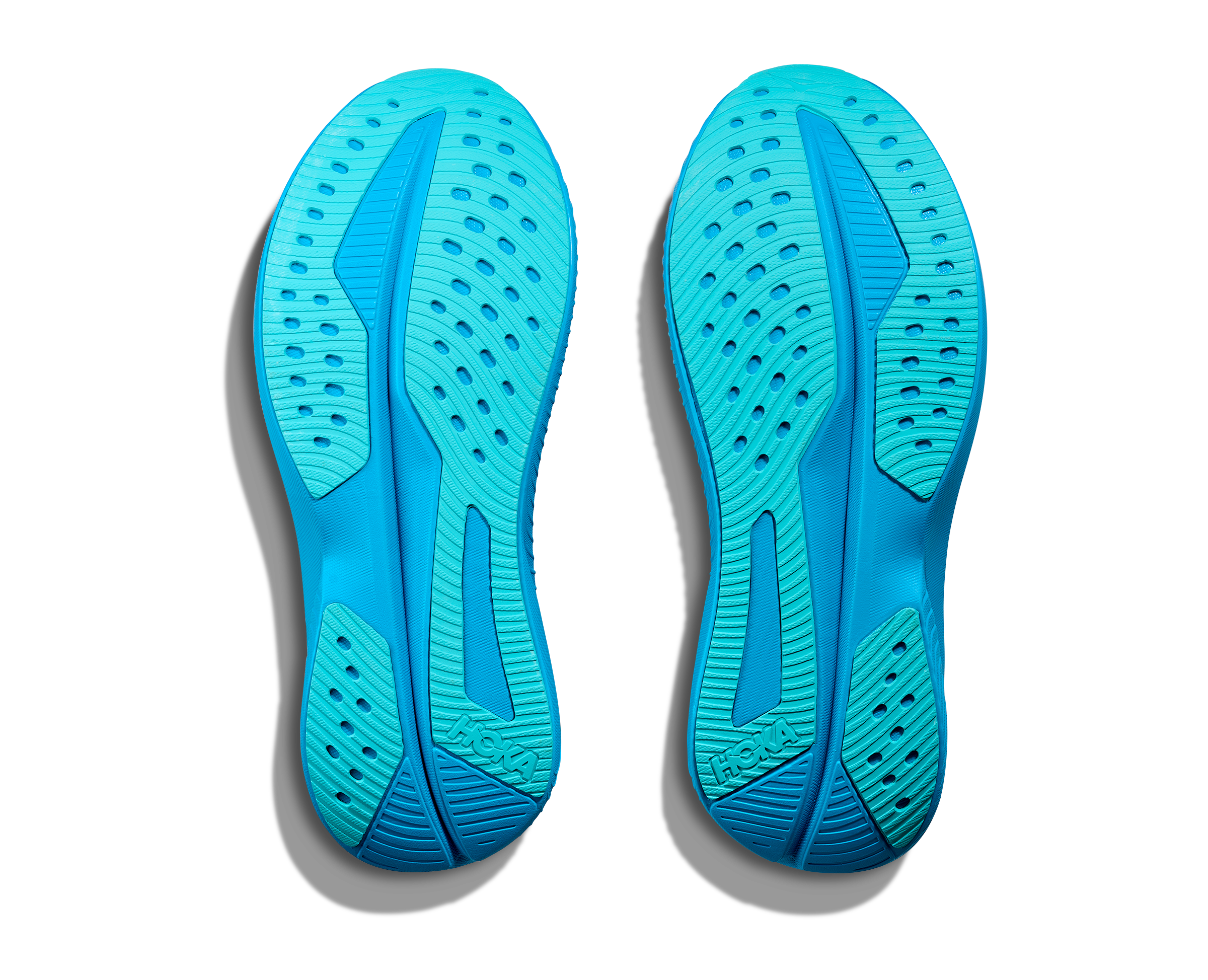 HOKA Men's Mach 6 - WHITE / SKYWARD BLUE