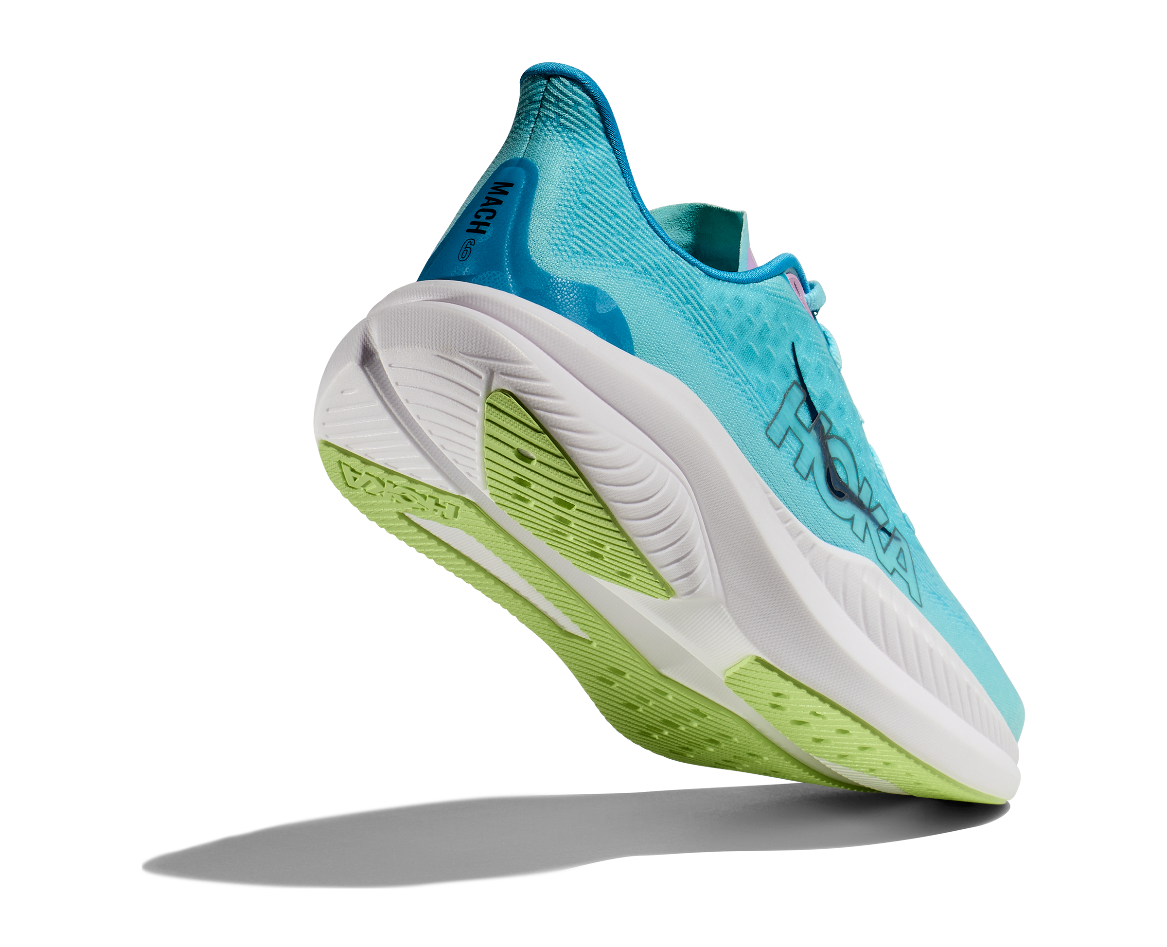 HOKA Women's Mach 6 - CLOUDLESS / WATERPARK