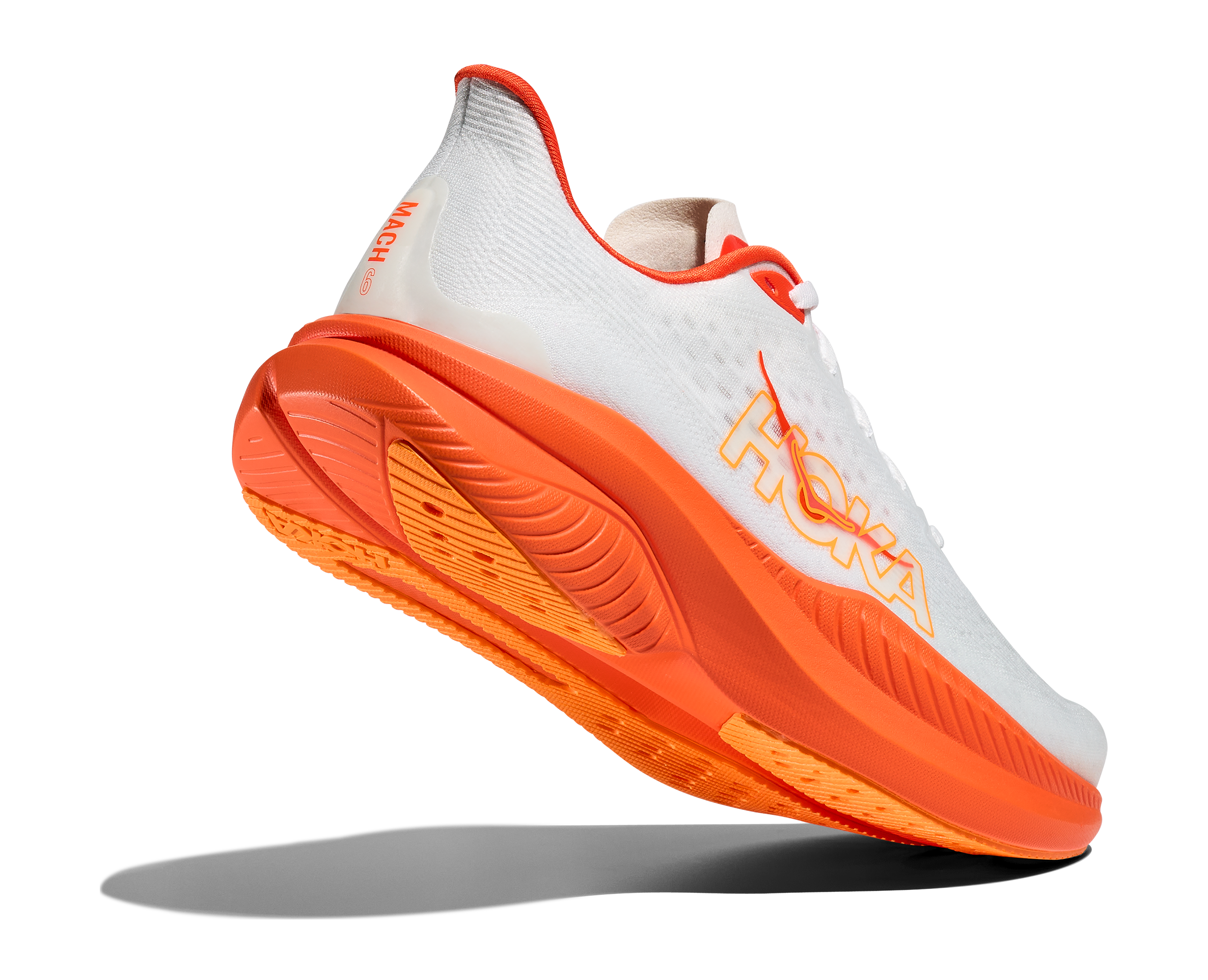 HOKA Women's Mach 6 - FROST / LAVA