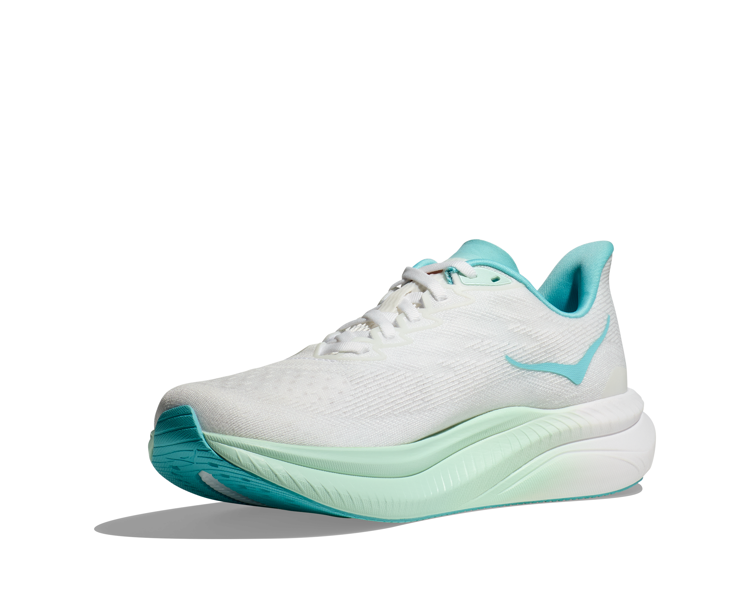 HOKA Women's Mach 6 - FROST / ROSE GOLD