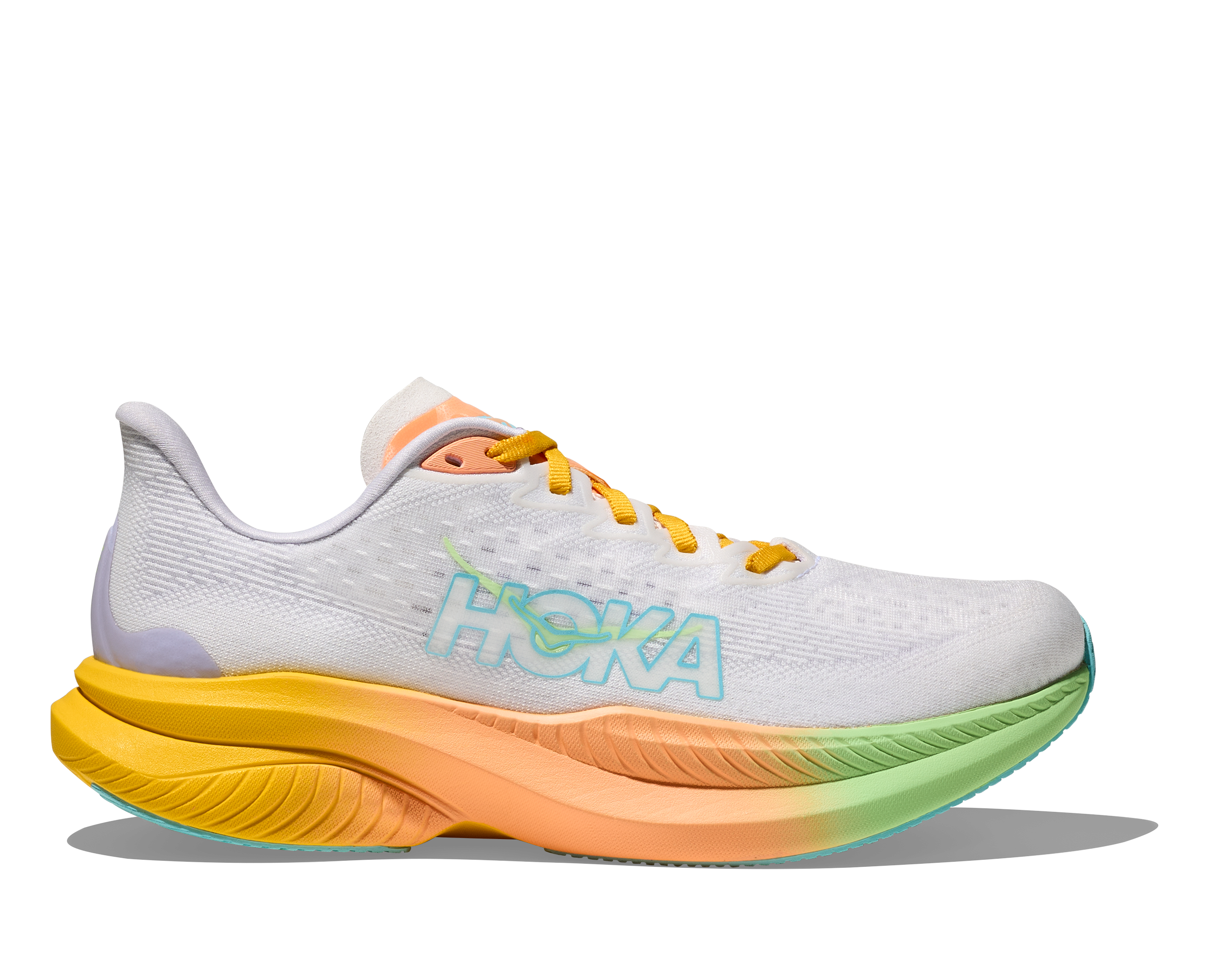 HOKA Women's Mach 6 - FROST / STARLIGHT GLOW