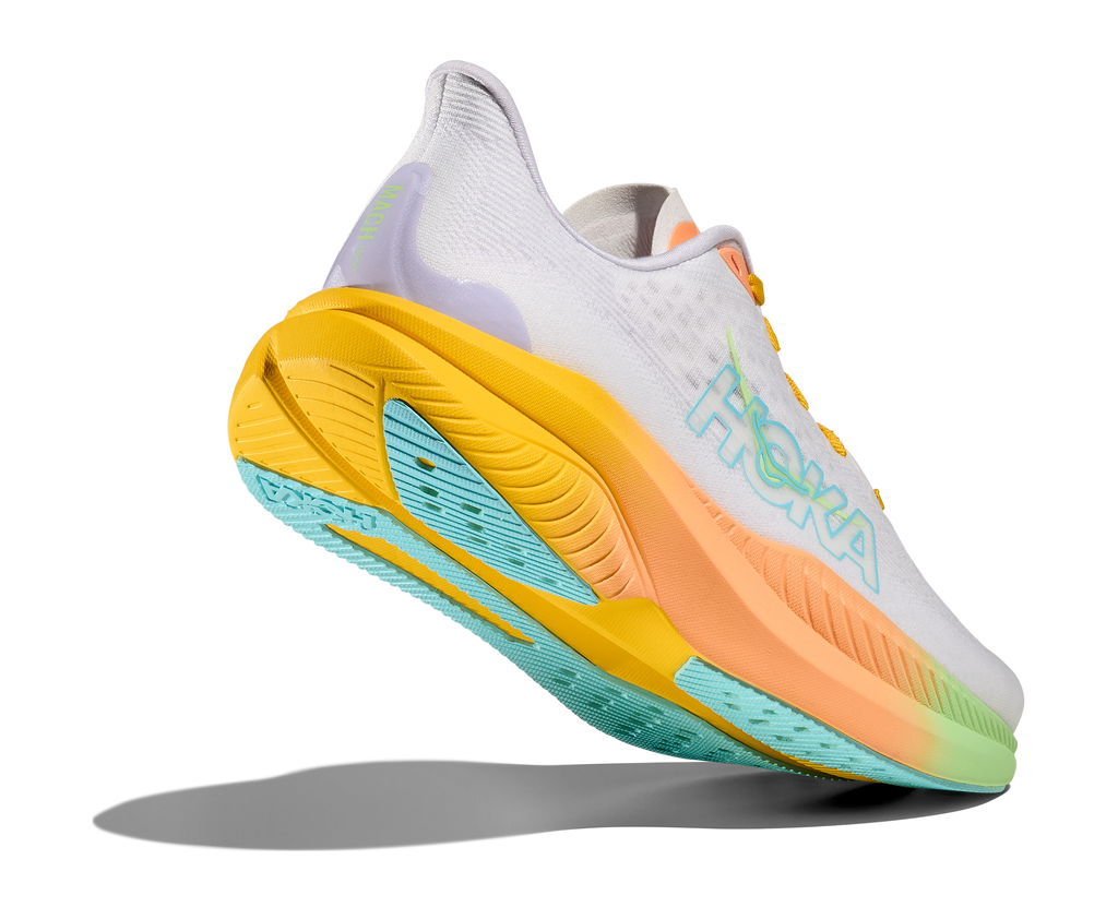 HOKA Women's Mach 6 - FROST / STARLIGHT GLOW