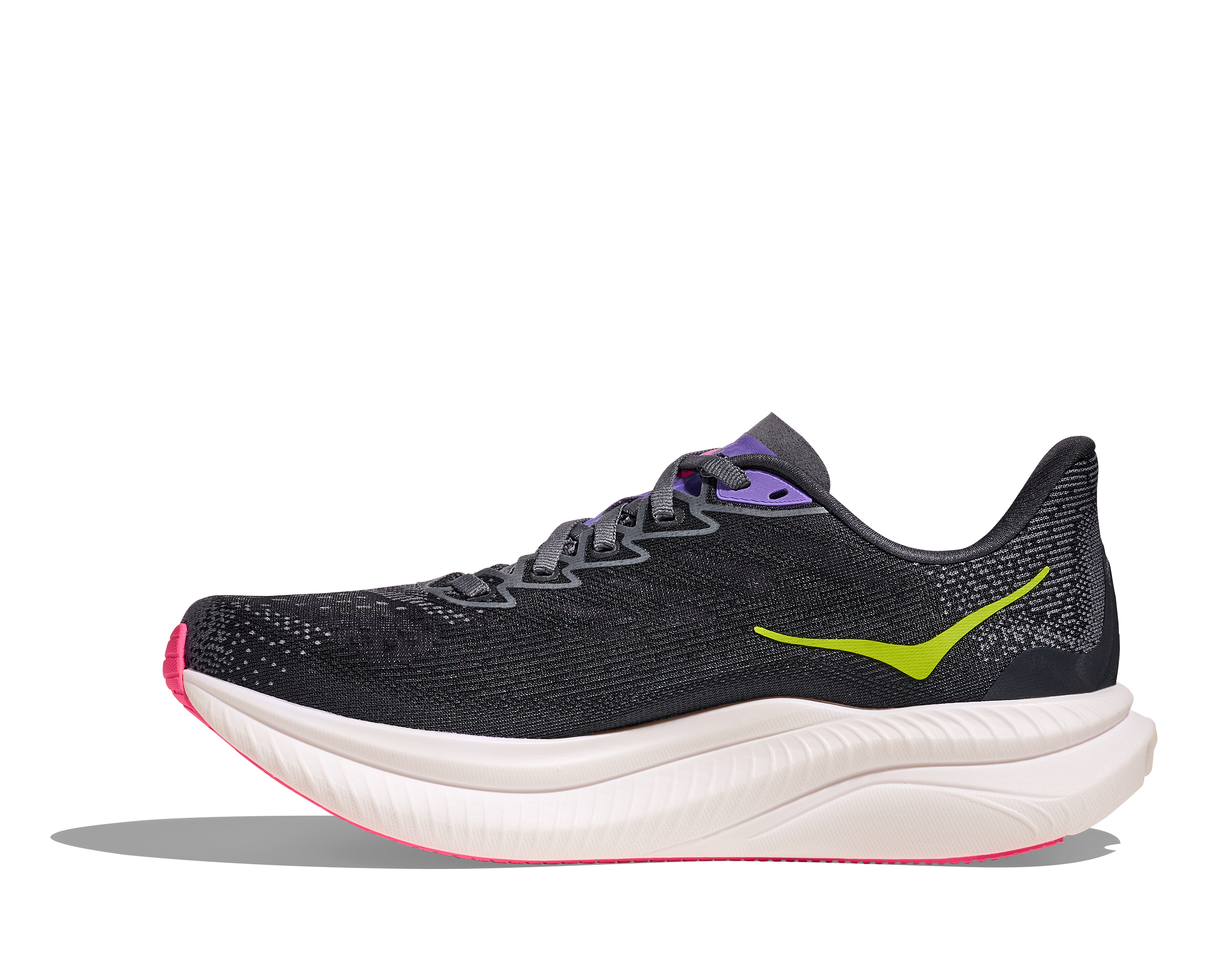 HOKA Women's Mach 6 - GREY SKIES / CHARCOAL GREY