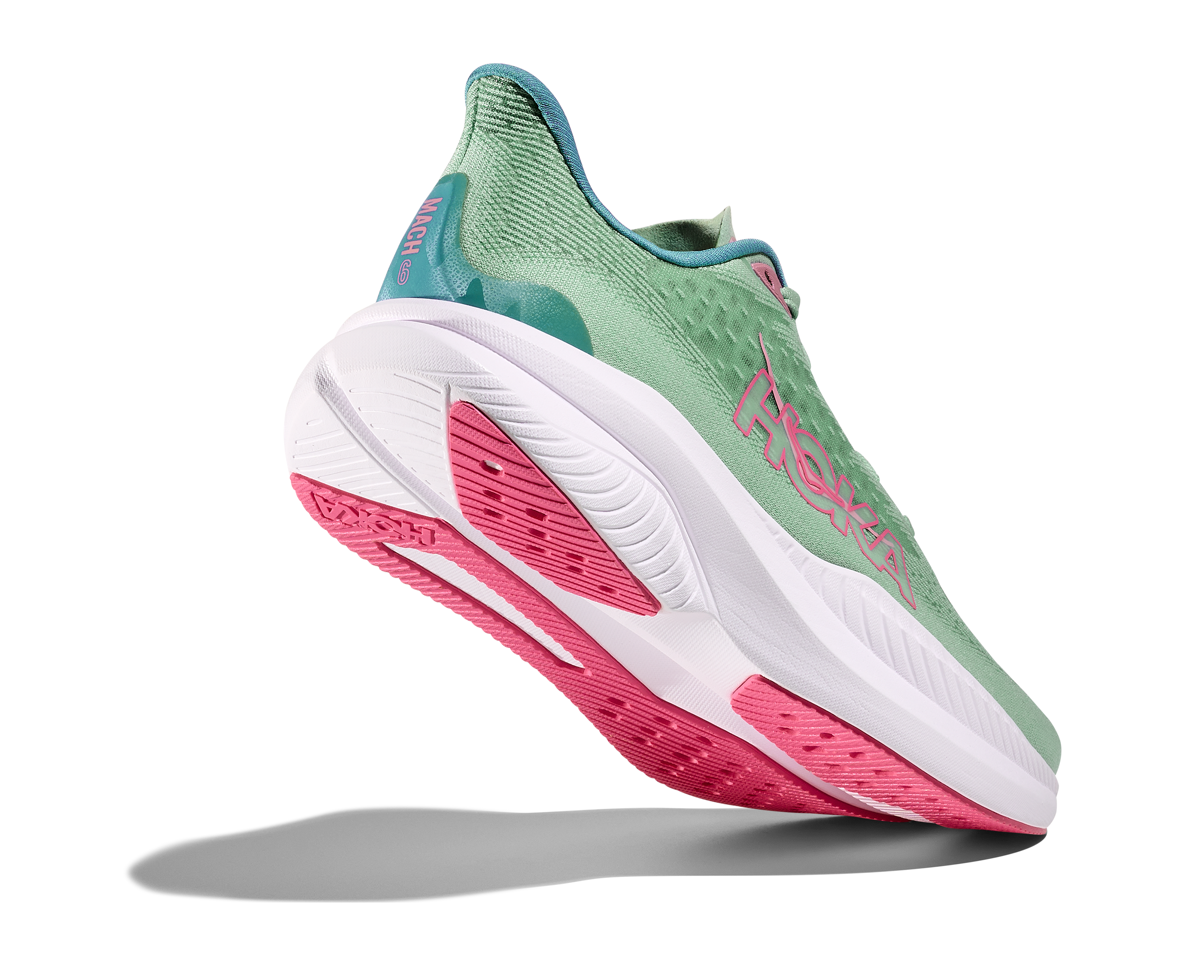 HOKA Women's Mach 6 - JADEITE / ALPINE BLUE