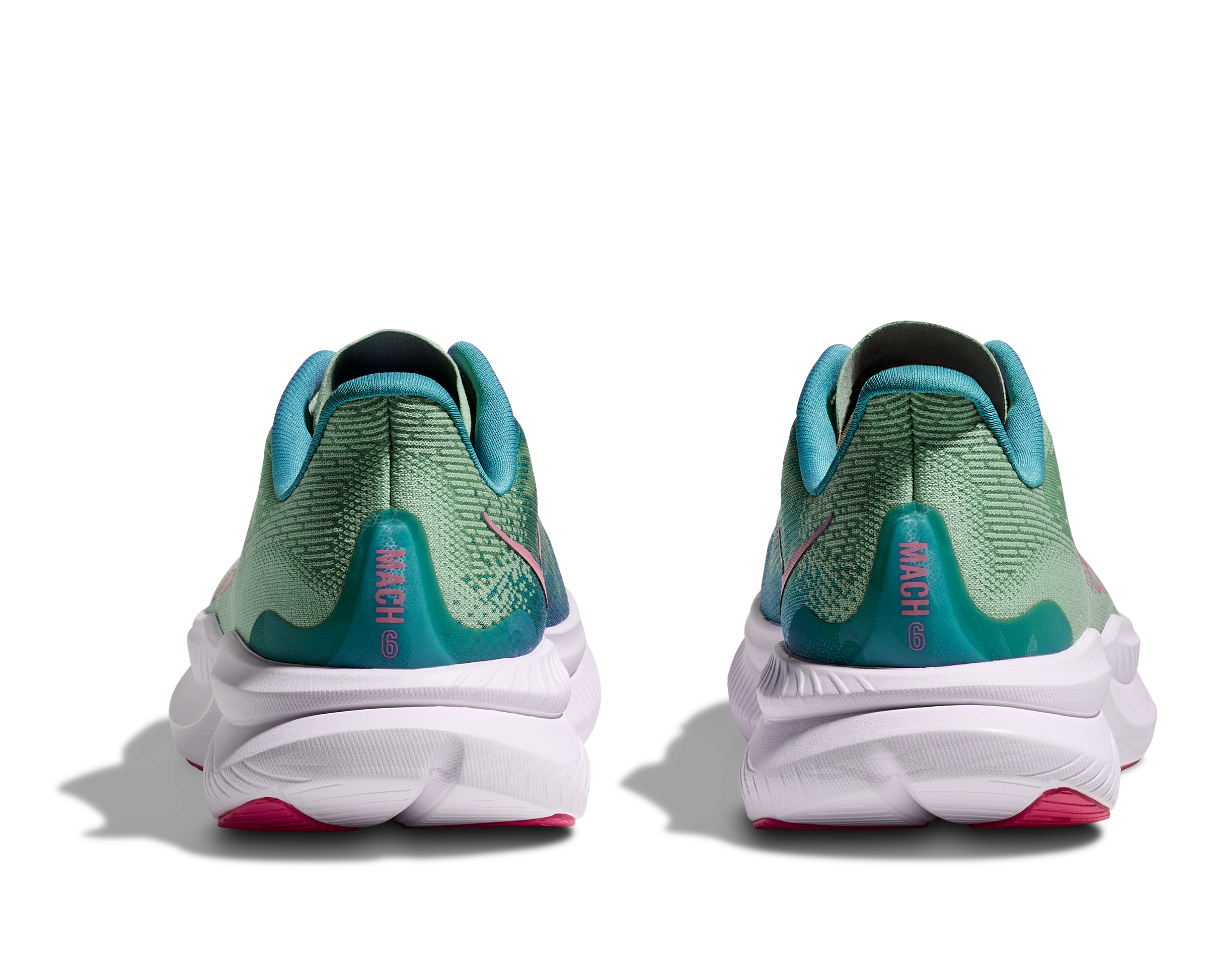 HOKA Women's Mach 6 - JADEITE / ALPINE BLUE