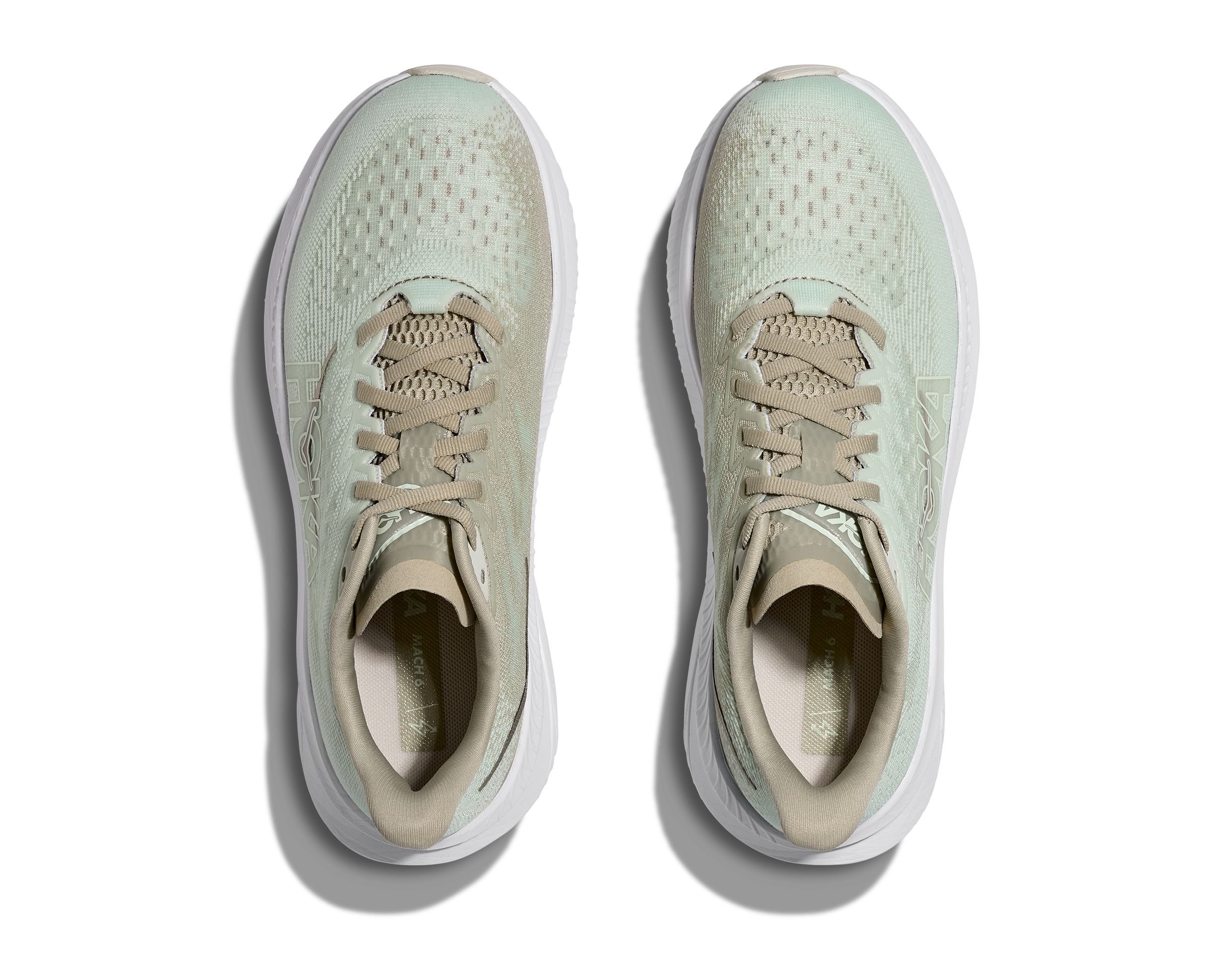 HOKA Women's Mach 6 - OYSTER MUSHROOM / TRUFFLE SALT