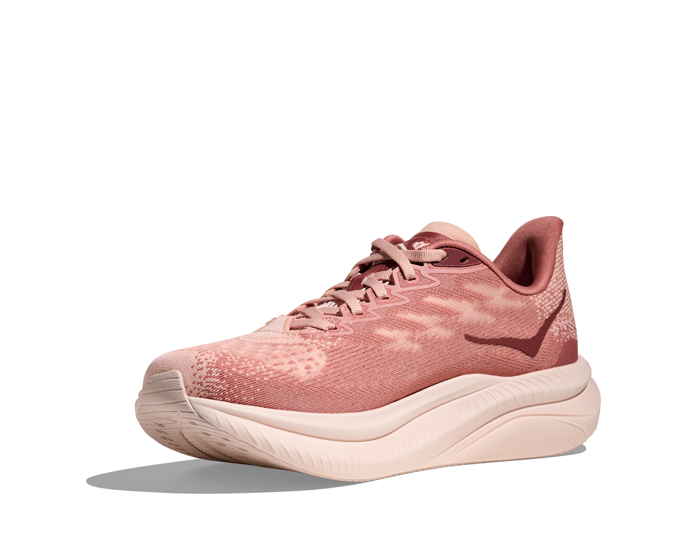 HOKA Women's Mach 6 - ROSE LATTE / BLUSH