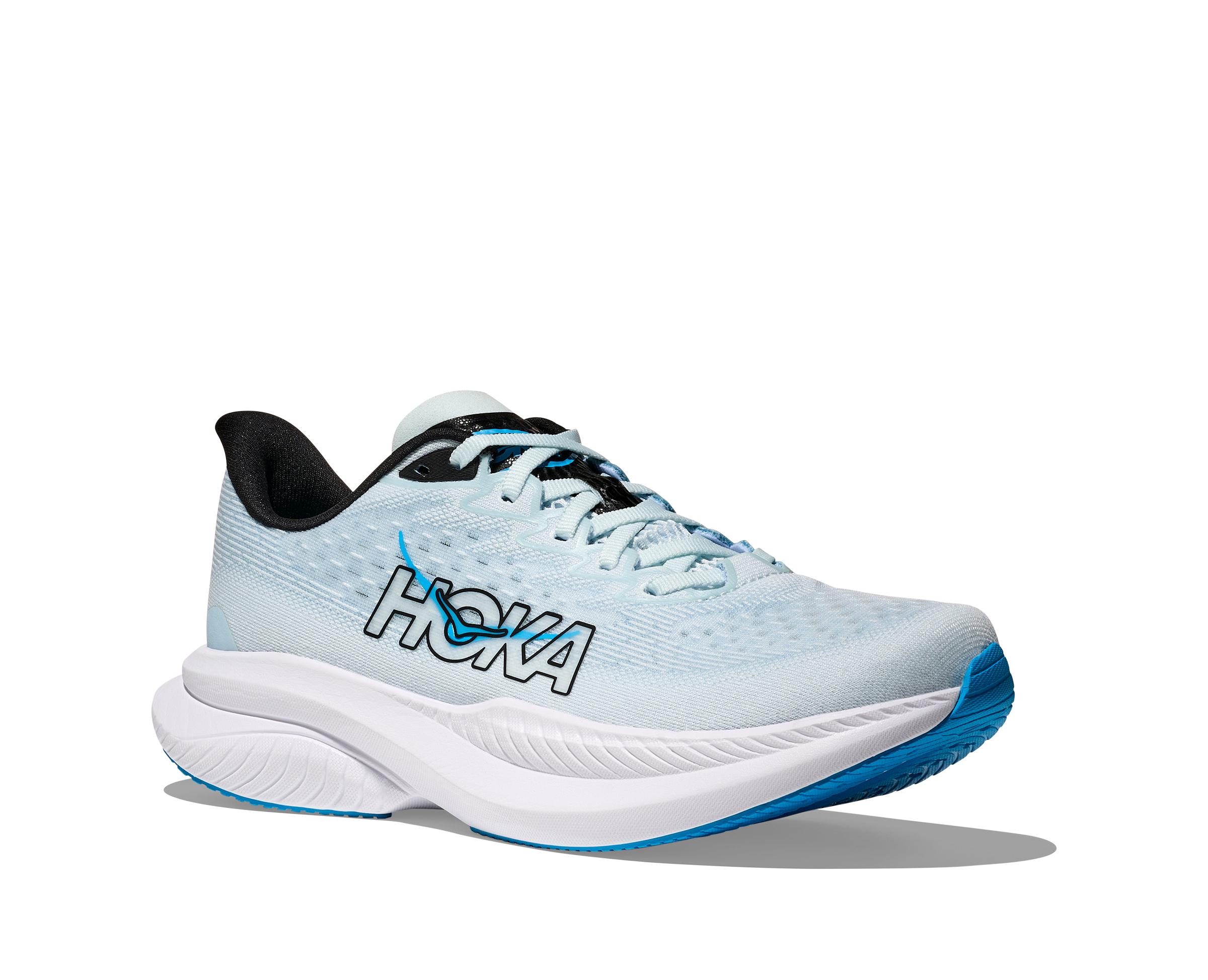 HOKA Women's Mach 6 - TUNDRA BLUE / RAINDROP