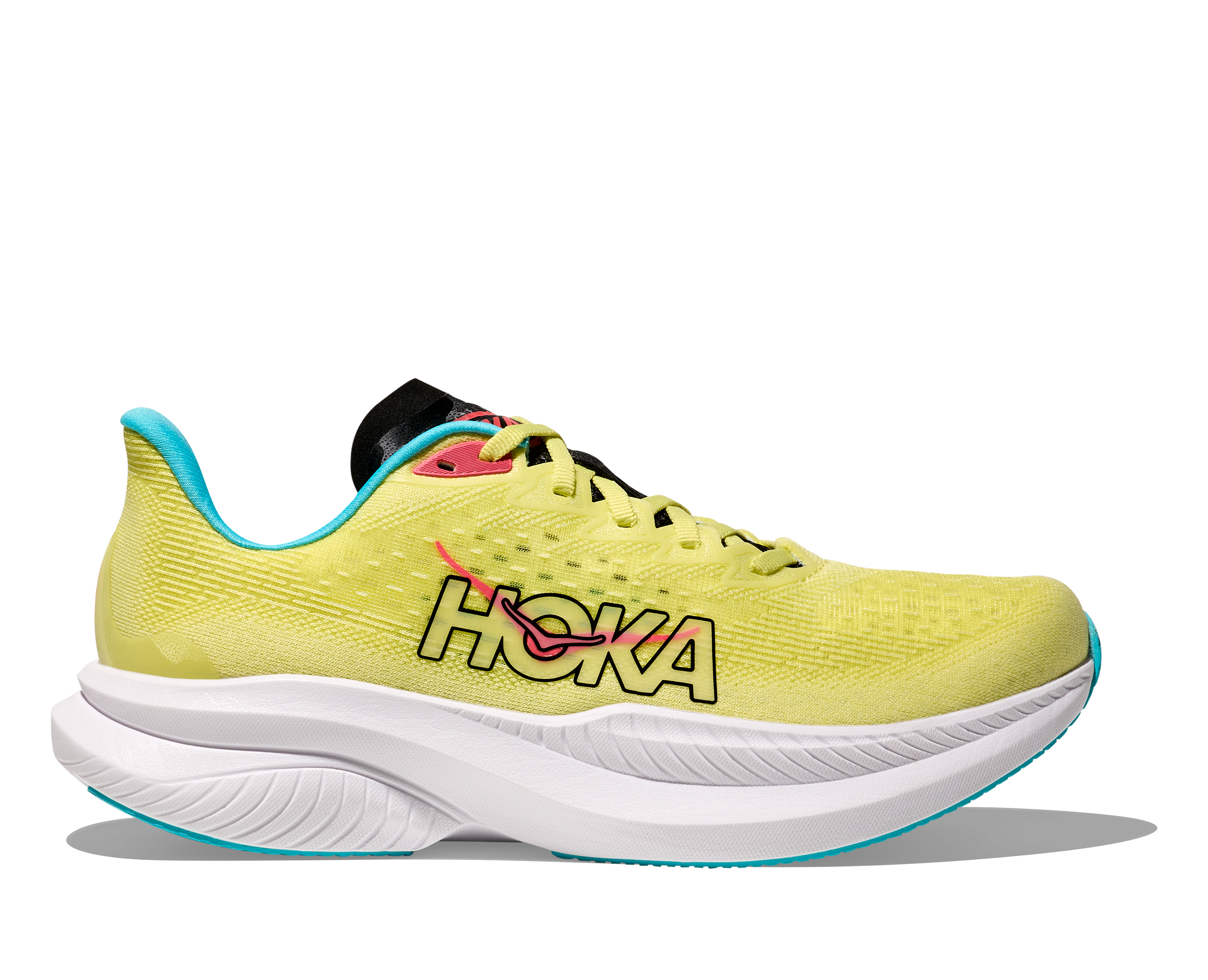 HOKA Women's Mach 6 - YUZU / CIELO BLUE