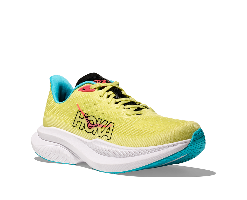 HOKA Women's Mach 6 - YUZU / CIELO BLUE