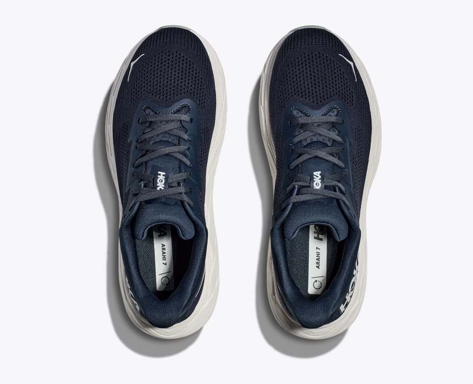 Hoka Mens Arahi 7 - Outer Space/White (1147850-OPC)