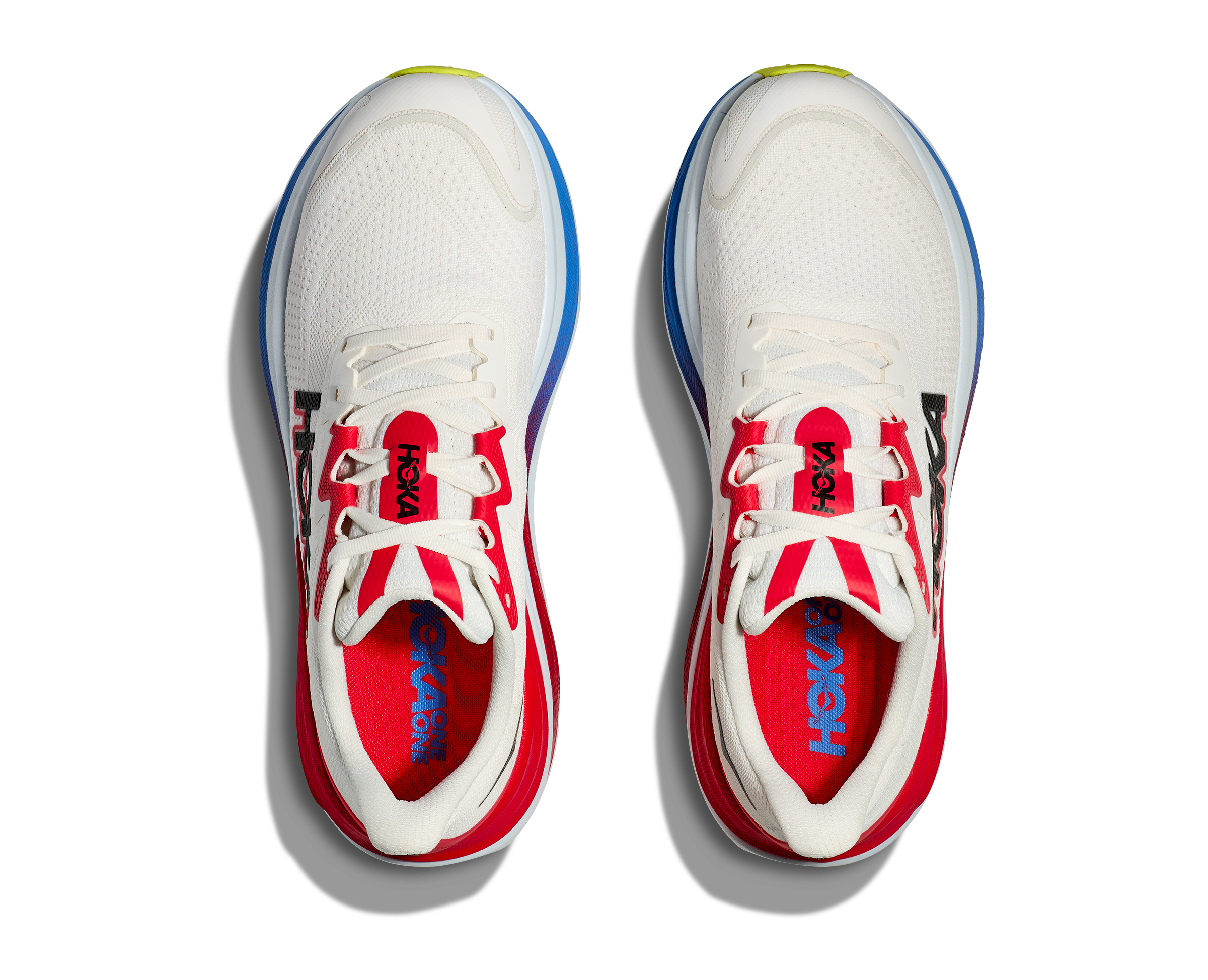 HOKA Men's Skyward X - BLANC DE BLANC / VIRTUAL BLUE
