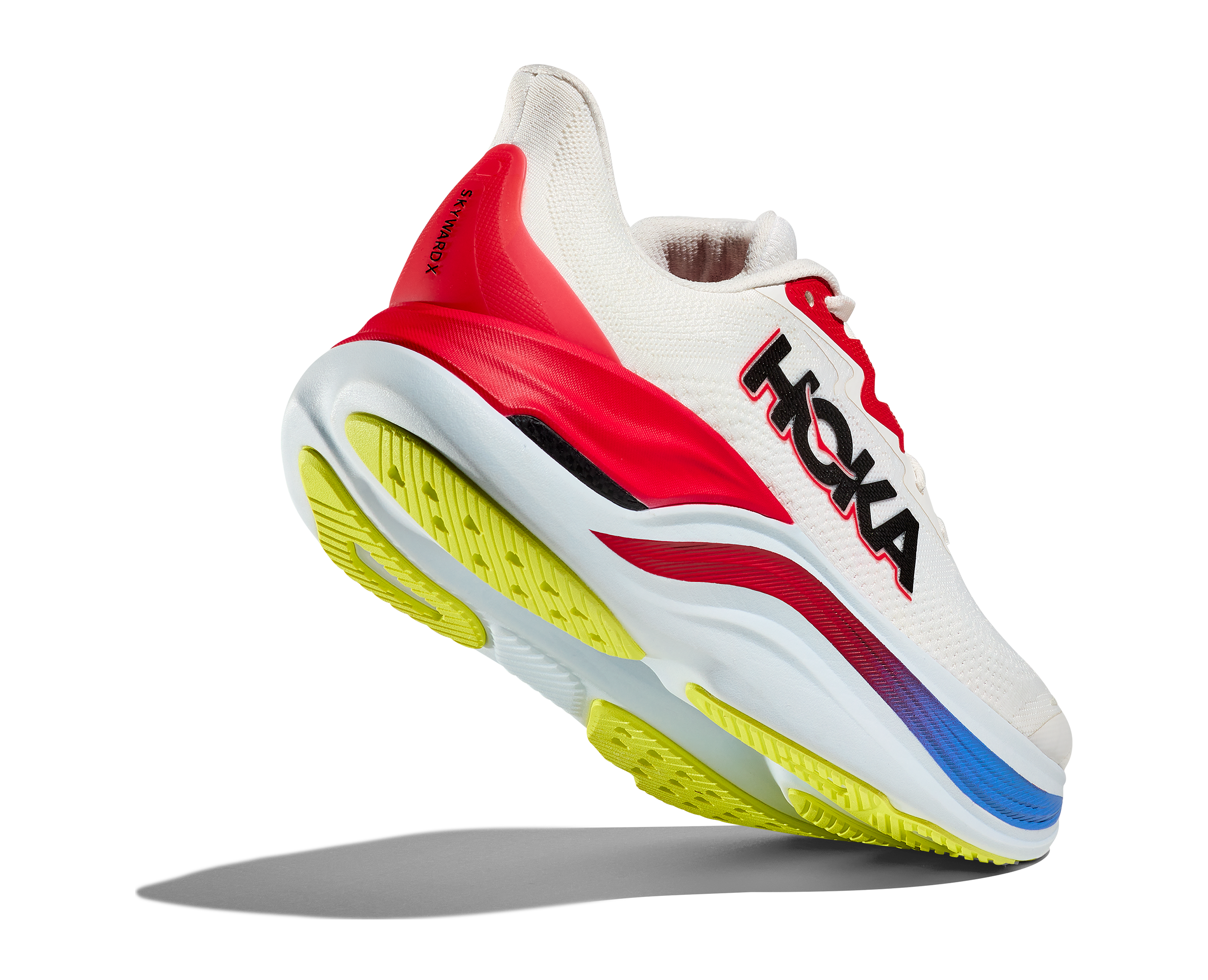HOKA Men's Skyward X - BLANC DE BLANC / VIRTUAL BLUE