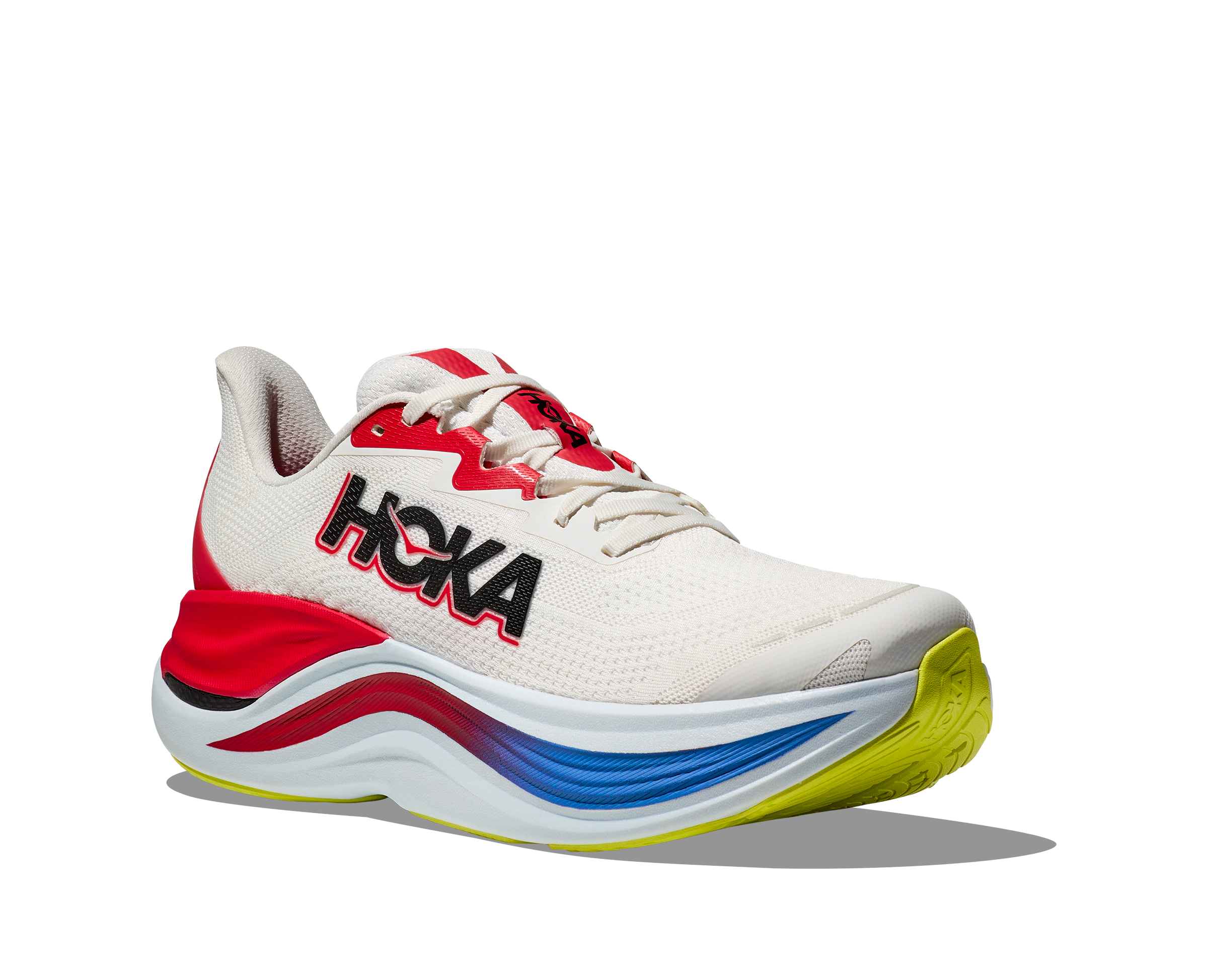 HOKA Men's Skyward X - BLANC DE BLANC / VIRTUAL BLUE