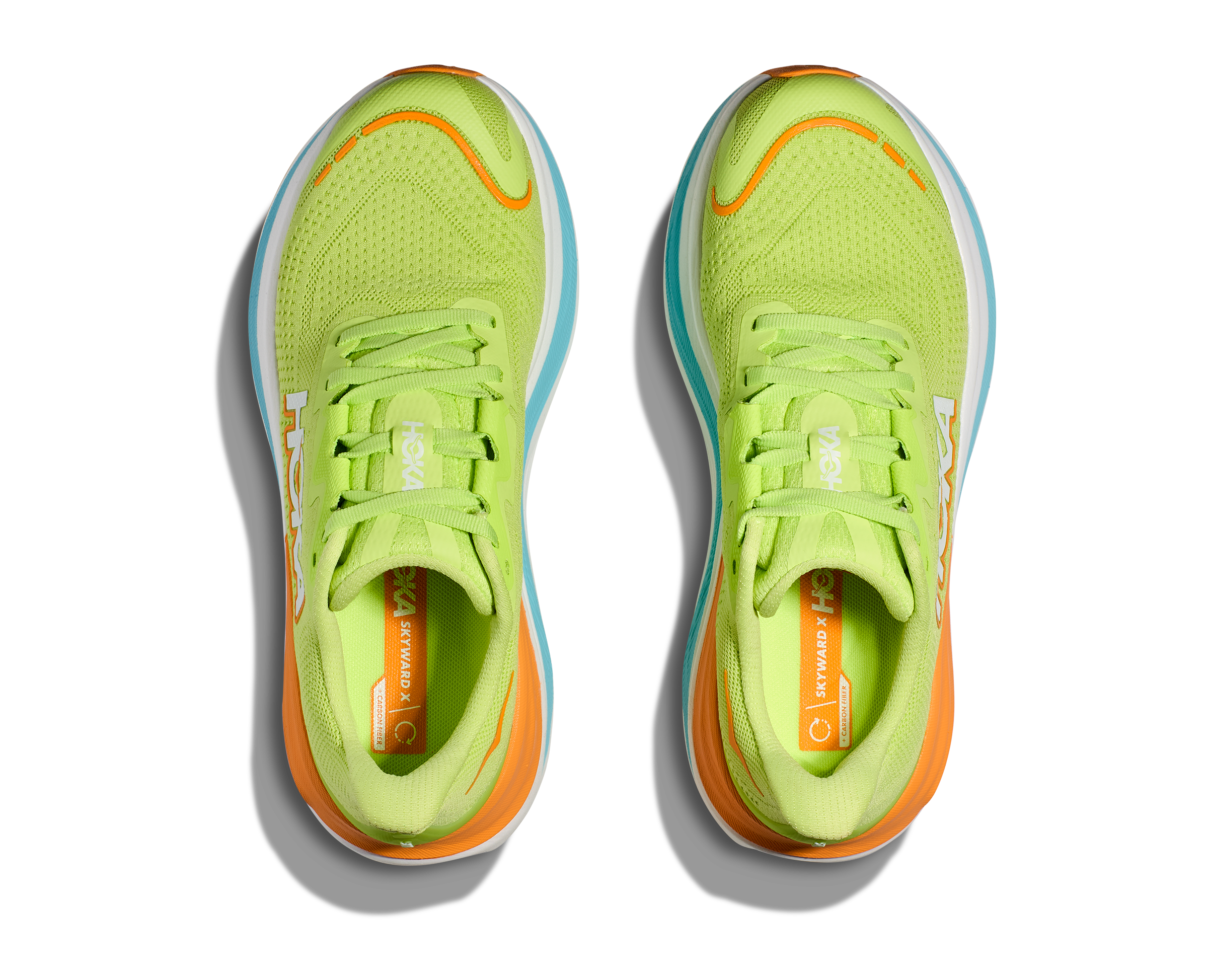 HOKA Men's Skyward X - LETTUCE / CLOUDLESS