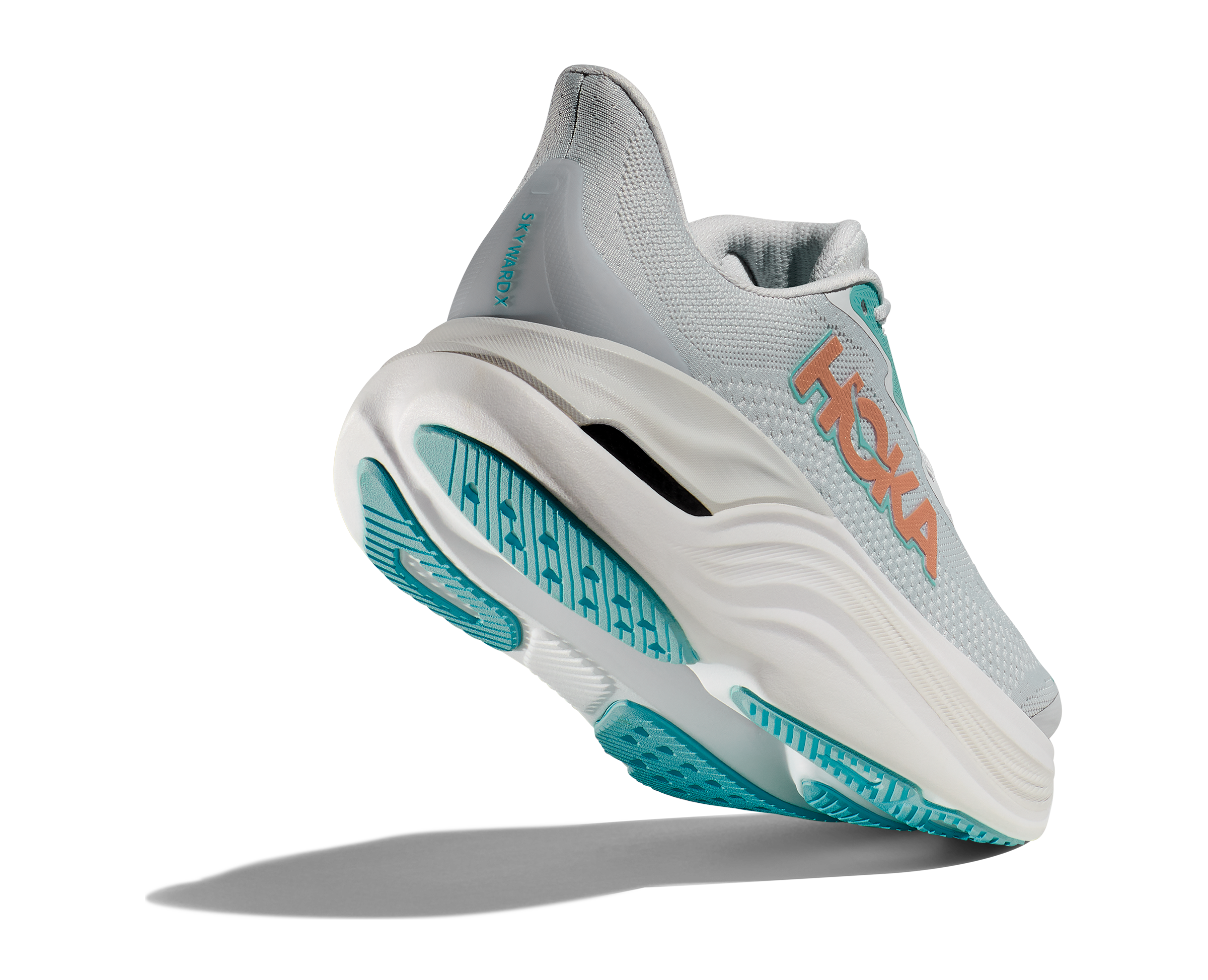 HOKA Women's Skyward X - COSMIC GREY / ROSE GOLD