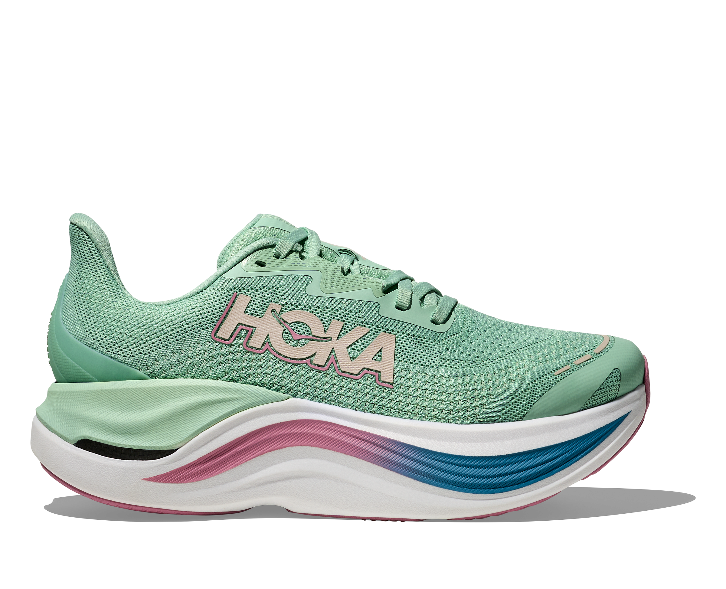 HOKA Women's Skyward X - JADEITE / DRIED ROSE