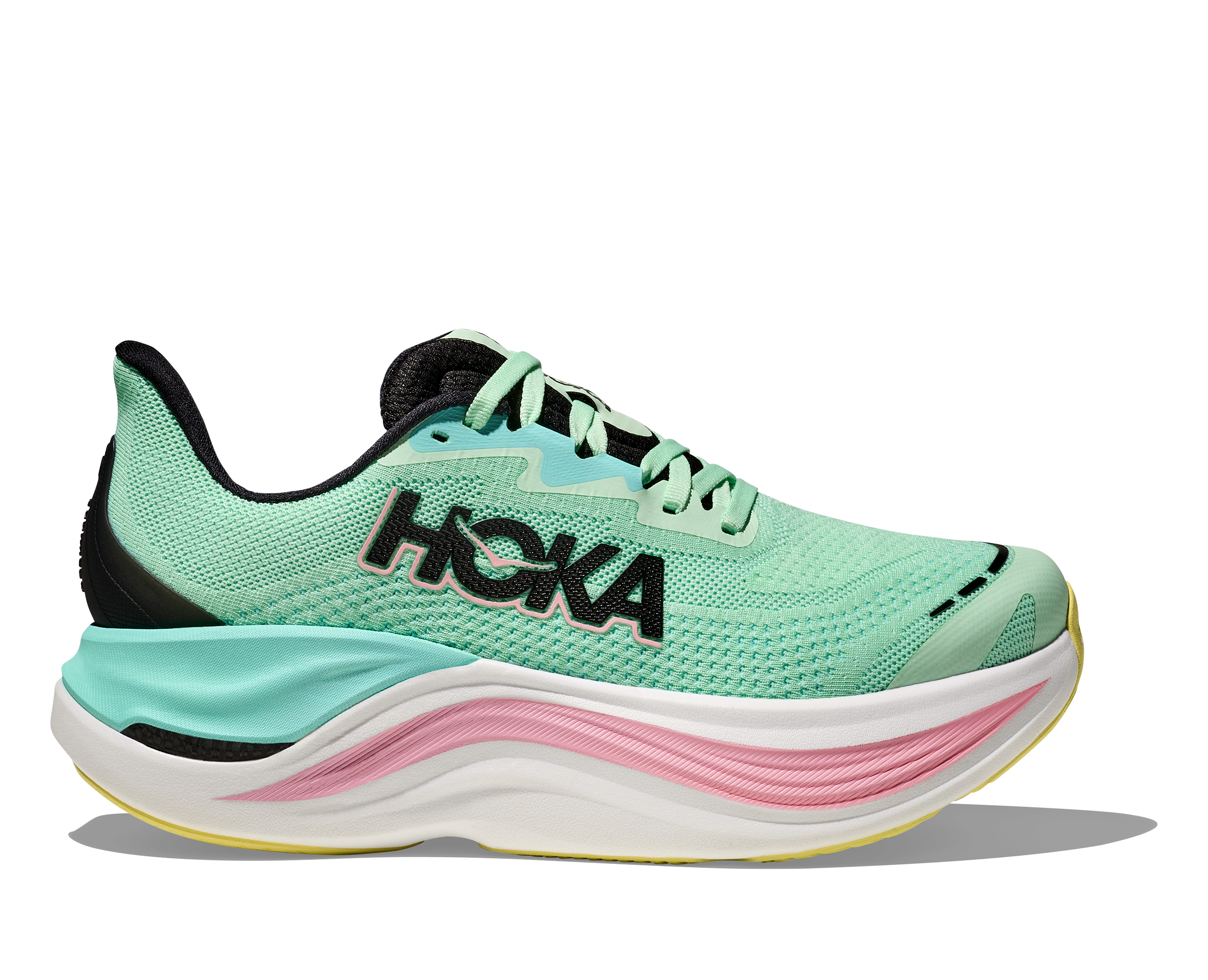 HOKA Women's Skyward X - MINT FLUORITE / BLUE SPARK
