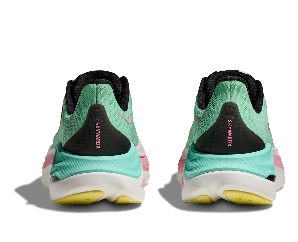 HOKA Women's Skyward X - MINT FLUORITE / BLUE SPARK