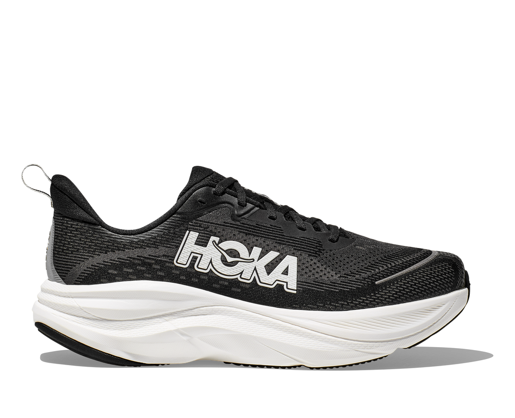 HOKA Men's Skyflow - BLACK / WHITE