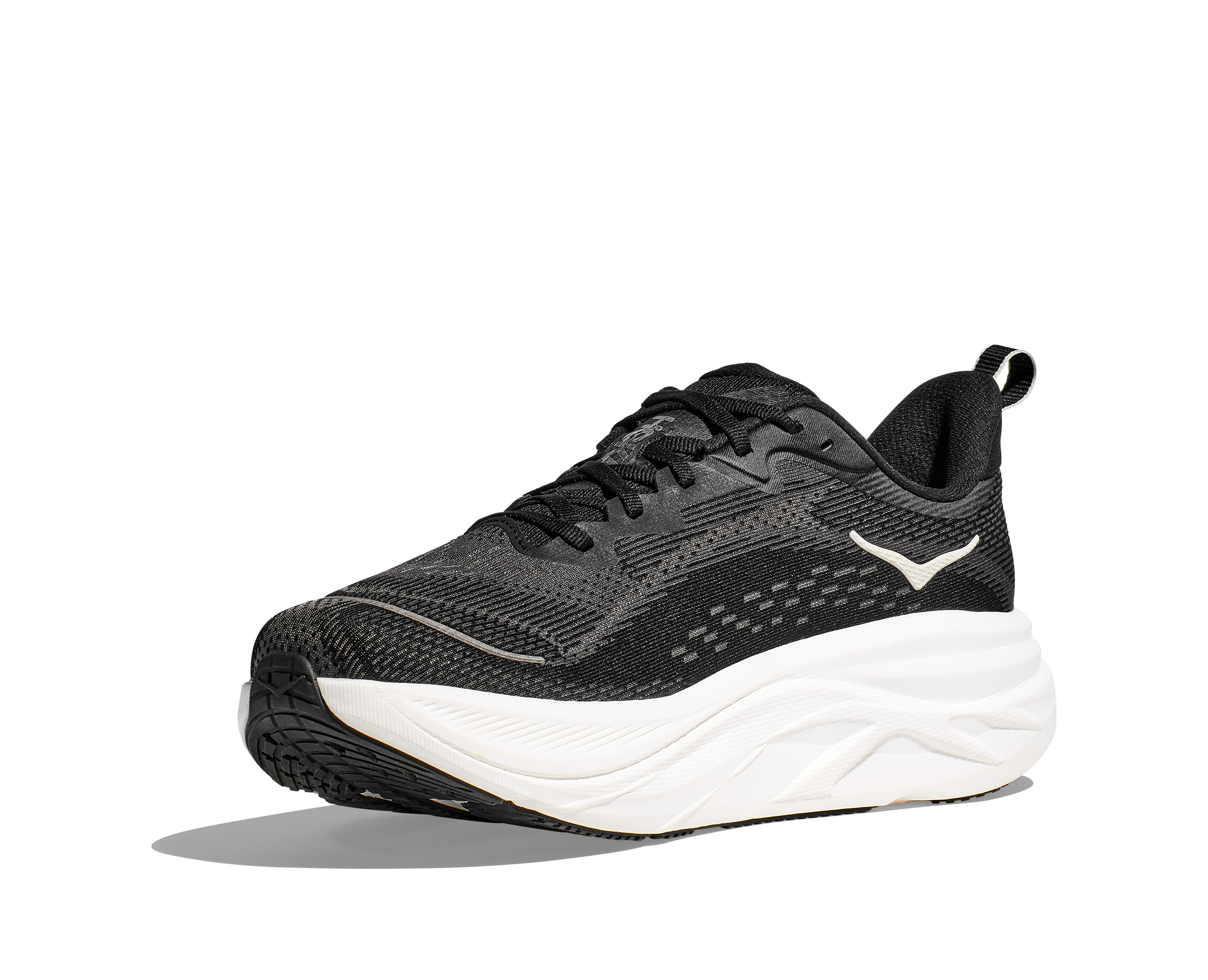 HOKA Men's Skyflow - BLACK / WHITE (Wide)