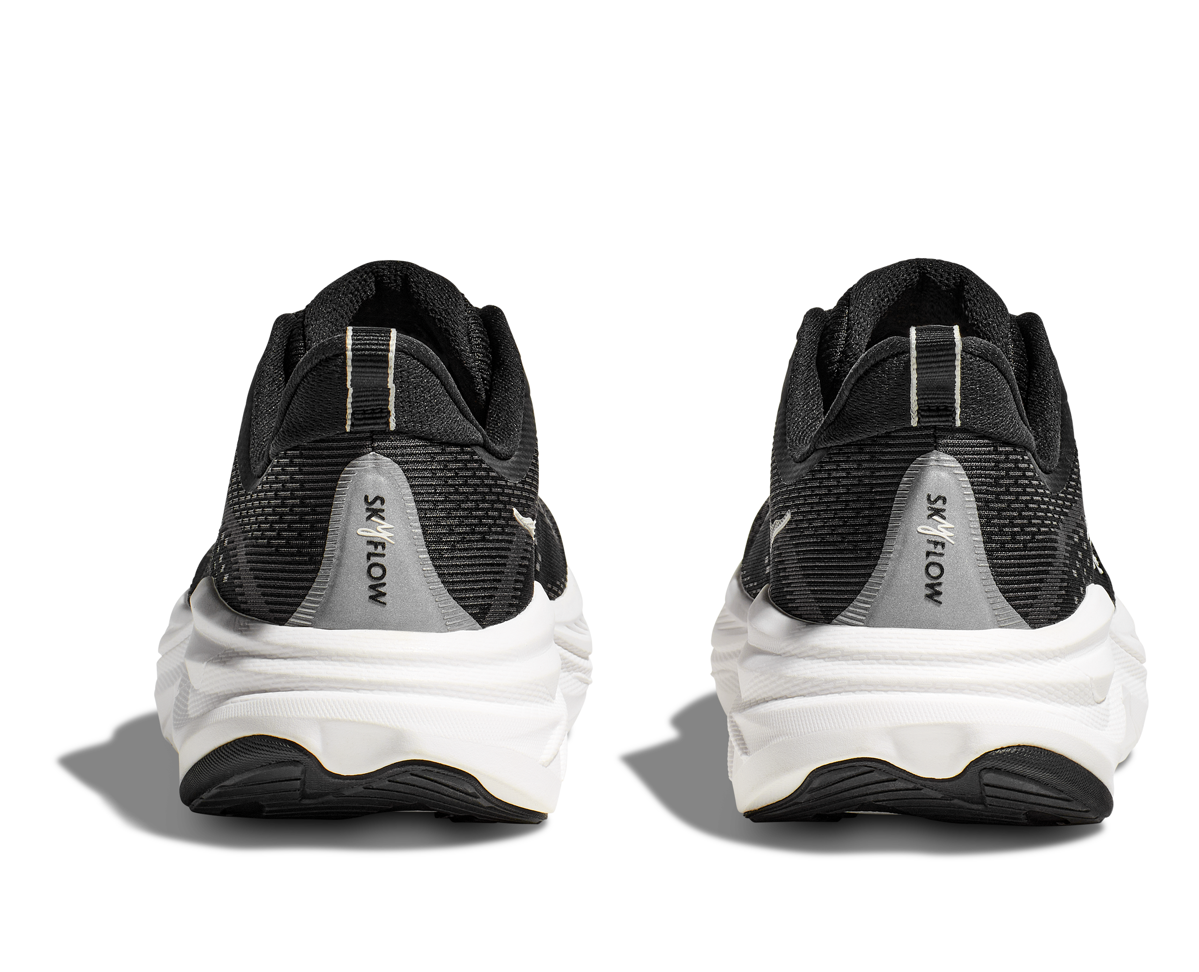 HOKA Men's Skyflow - BLACK / WHITE (Wide)