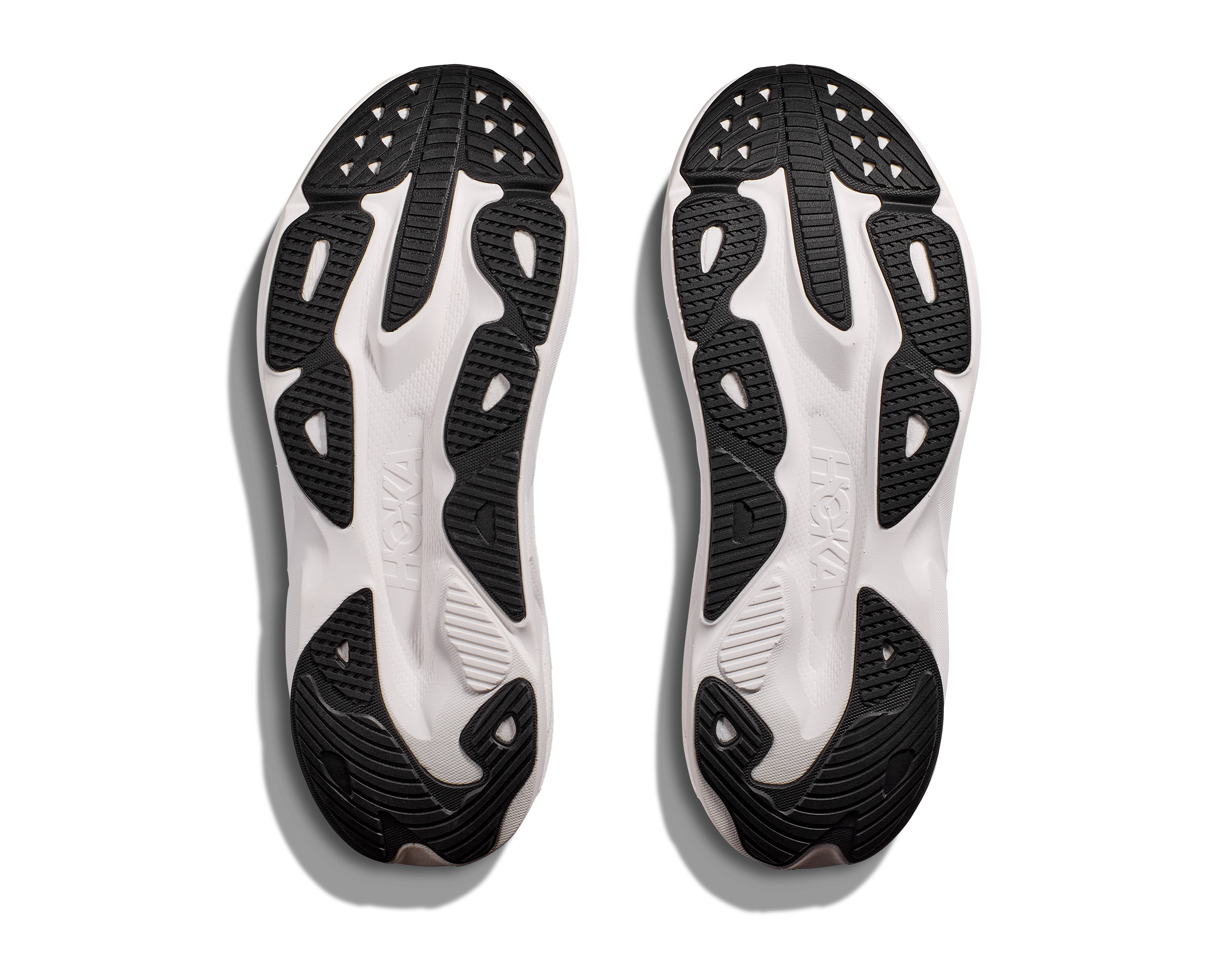 HOKA Men's Skyflow - BLACK / WHITE (Wide)