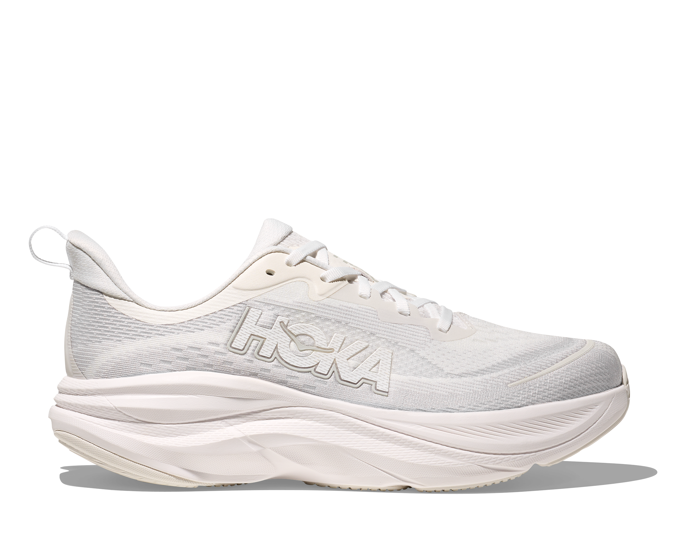 HOKA Men's Skyflow - FROST / COSMIC GREY