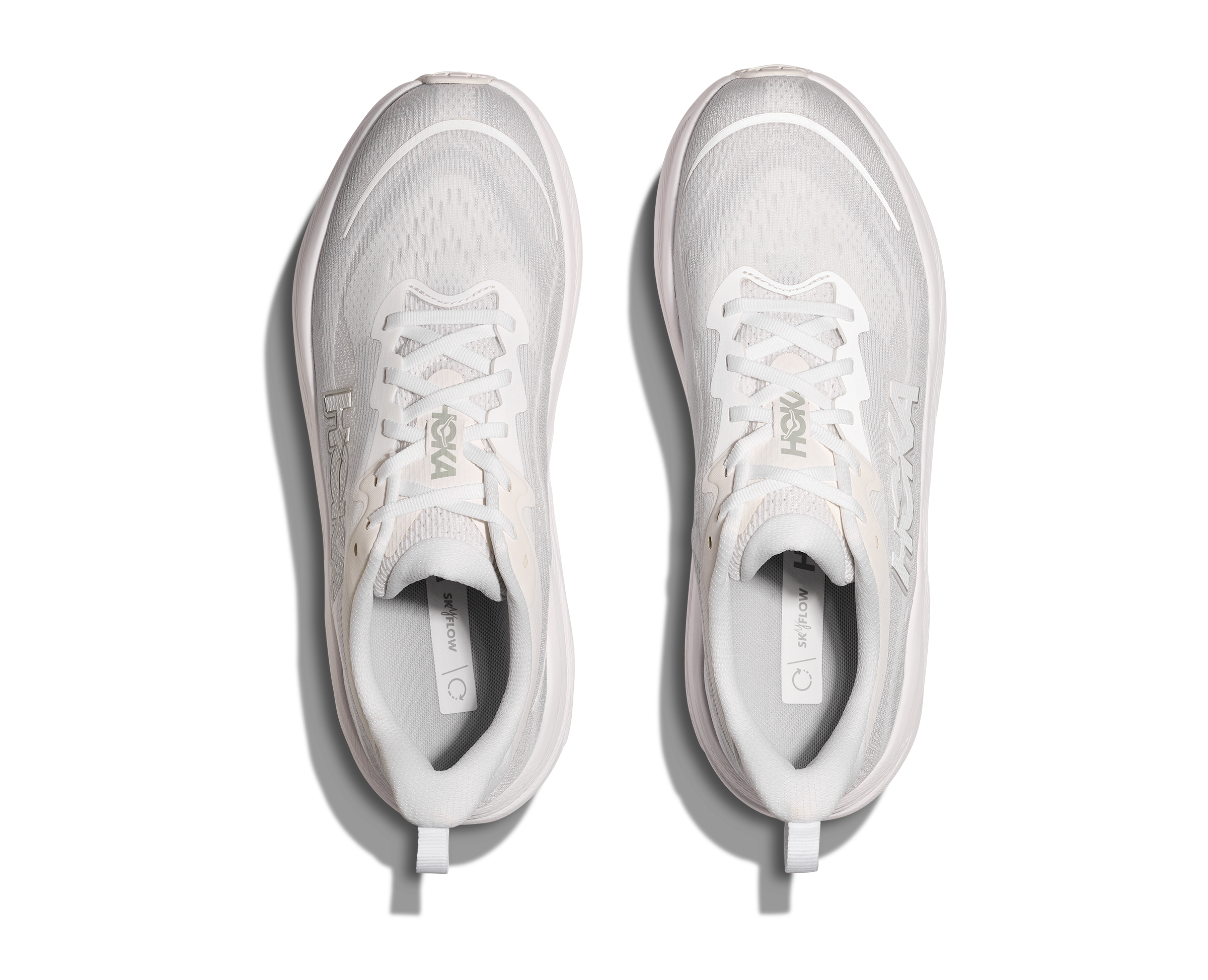 HOKA Men's Skyflow - FROST / COSMIC GREY