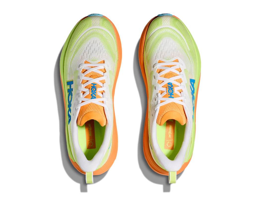 HOKA Men's Skyflow - FROST / SOLAR FLARE