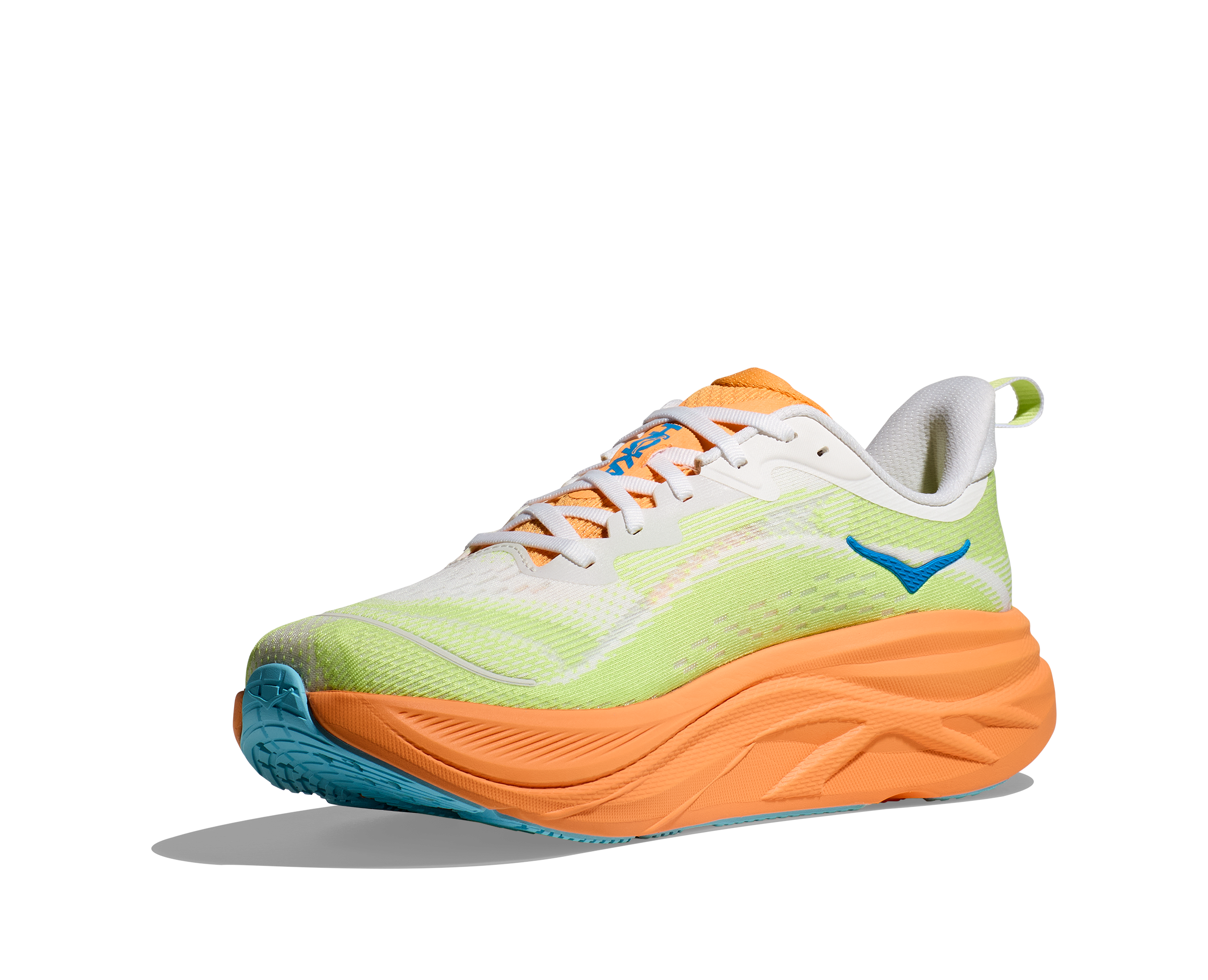 HOKA Men's Skyflow - FROST / SOLAR FLARE
