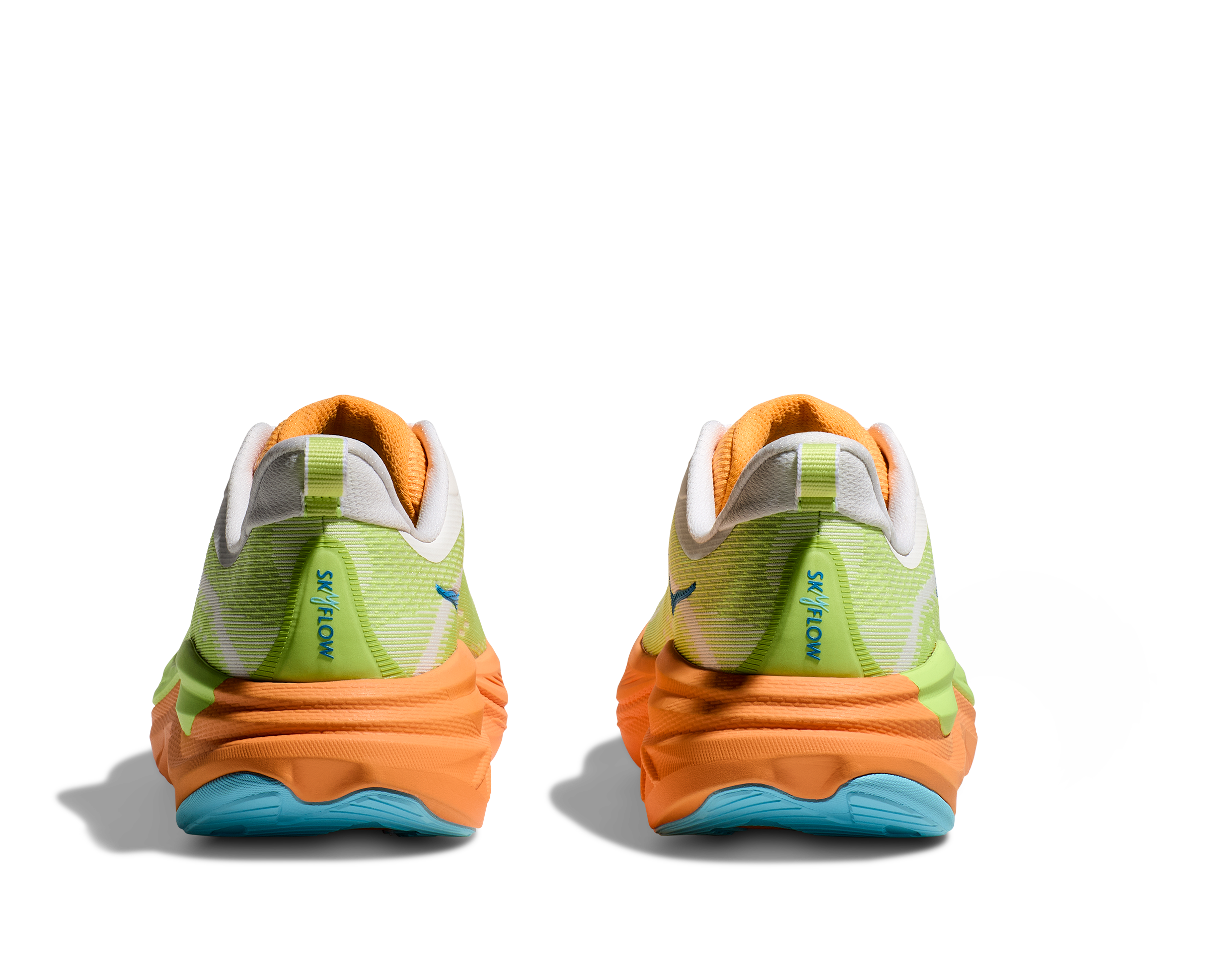 HOKA Men's Skyflow - FROST / SOLAR FLARE