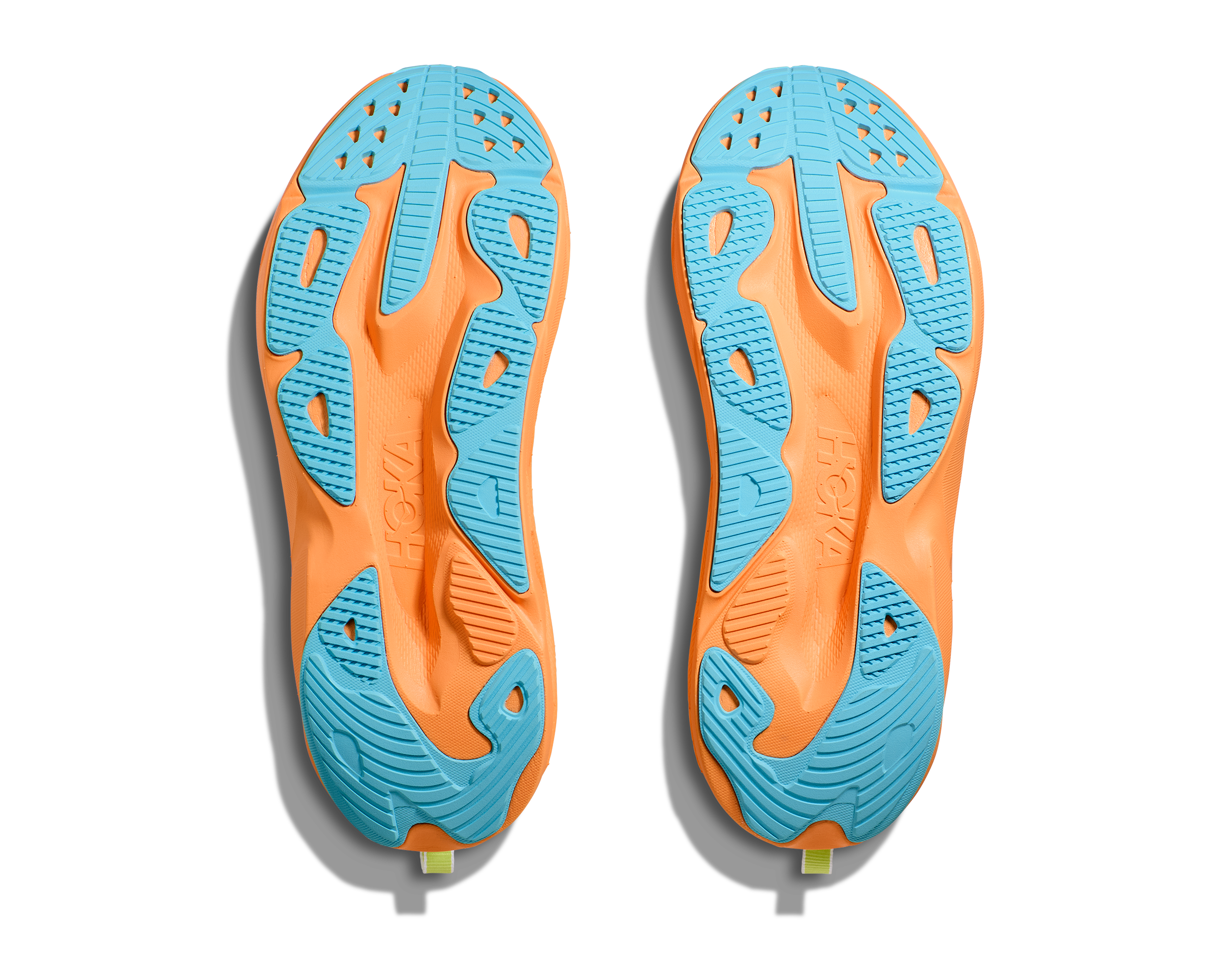 HOKA Men's Skyflow - FROST / SOLAR FLARE