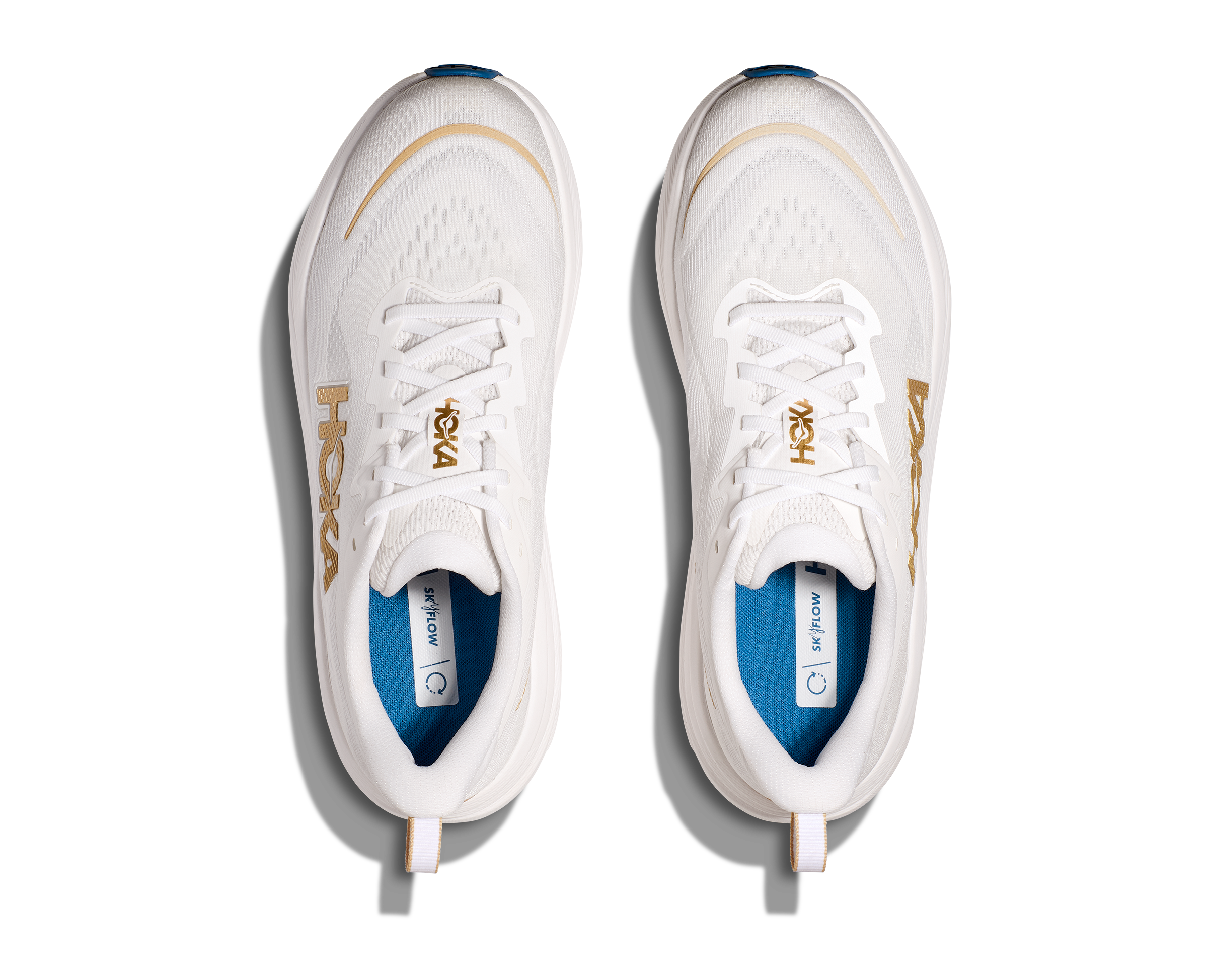 HOKA Men's Skyflow - FROST / GOLD