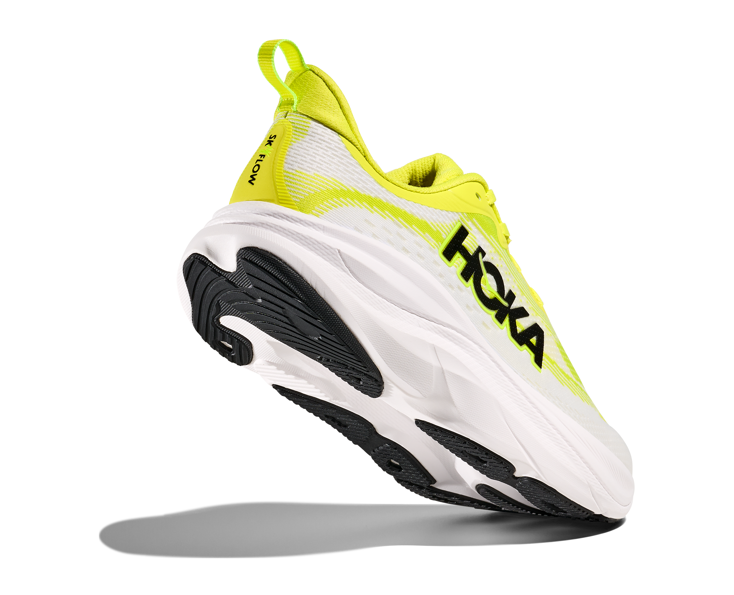 HOKA Men's Skyflow - NEON HOKA CITRUS / NEON WHITE