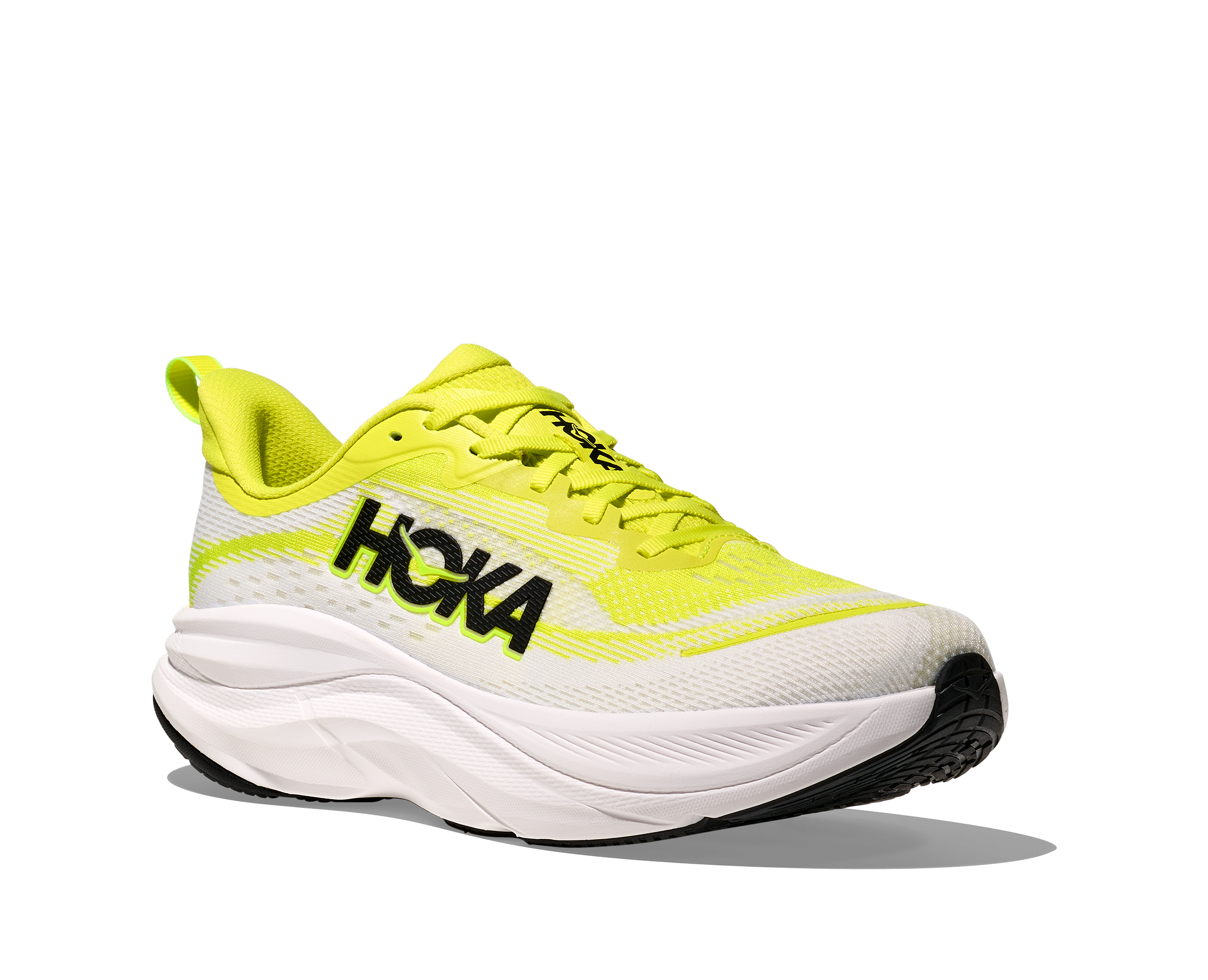 HOKA Men's Skyflow - NEON HOKA CITRUS / NEON WHITE