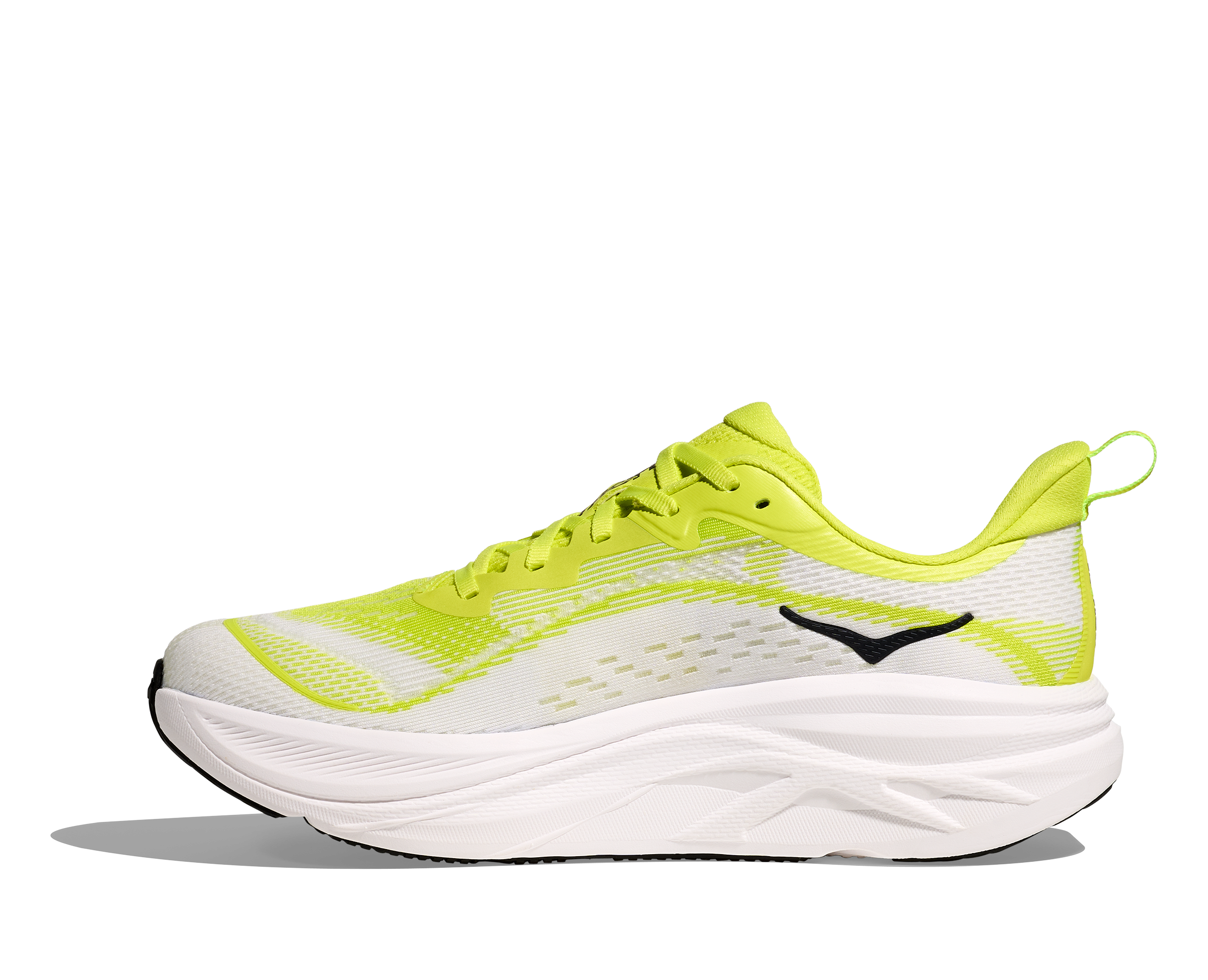 HOKA Men's Skyflow - NEON HOKA CITRUS / NEON WHITE