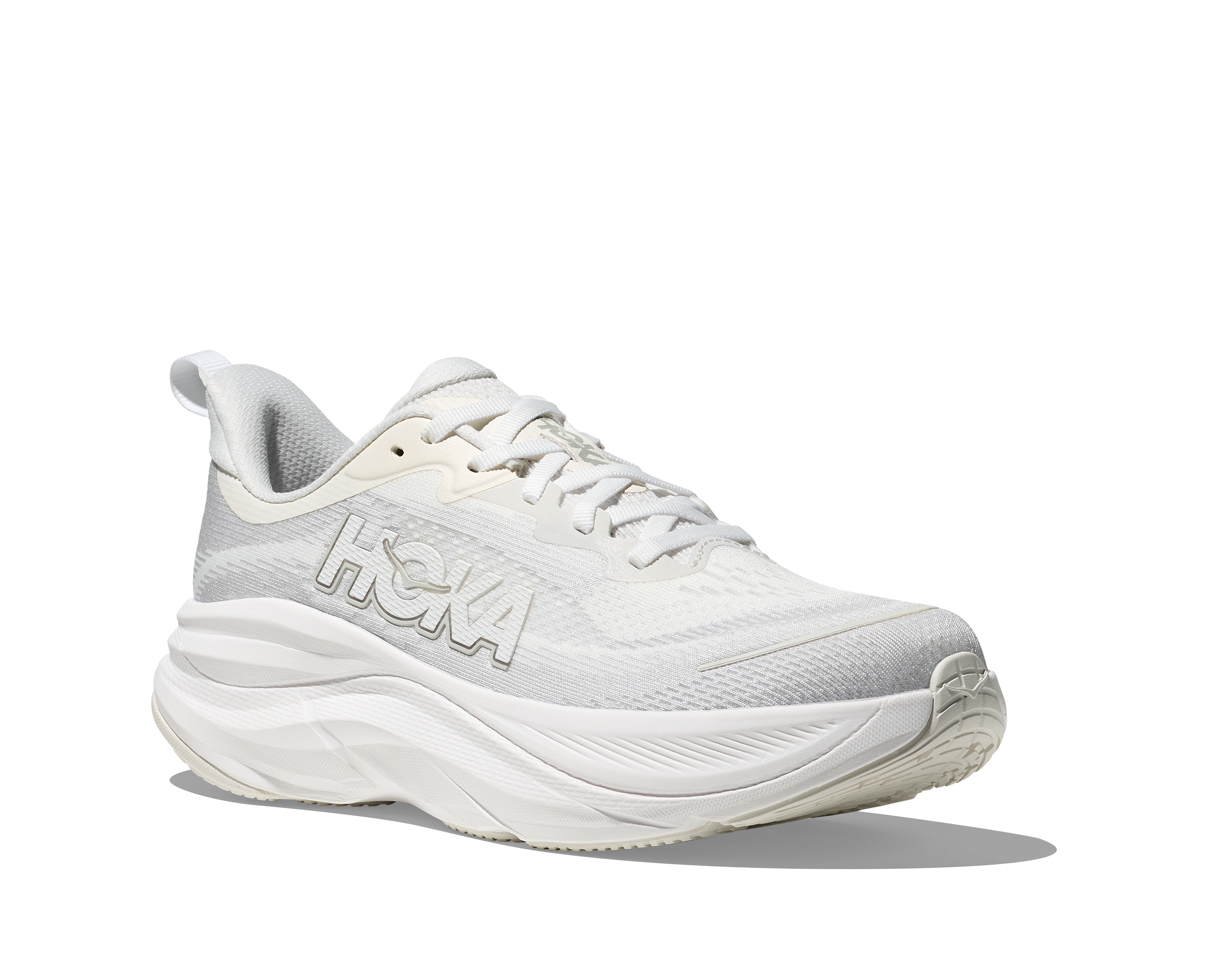 HOKA Women's Skyflow - FROST / COSMIC GREY
