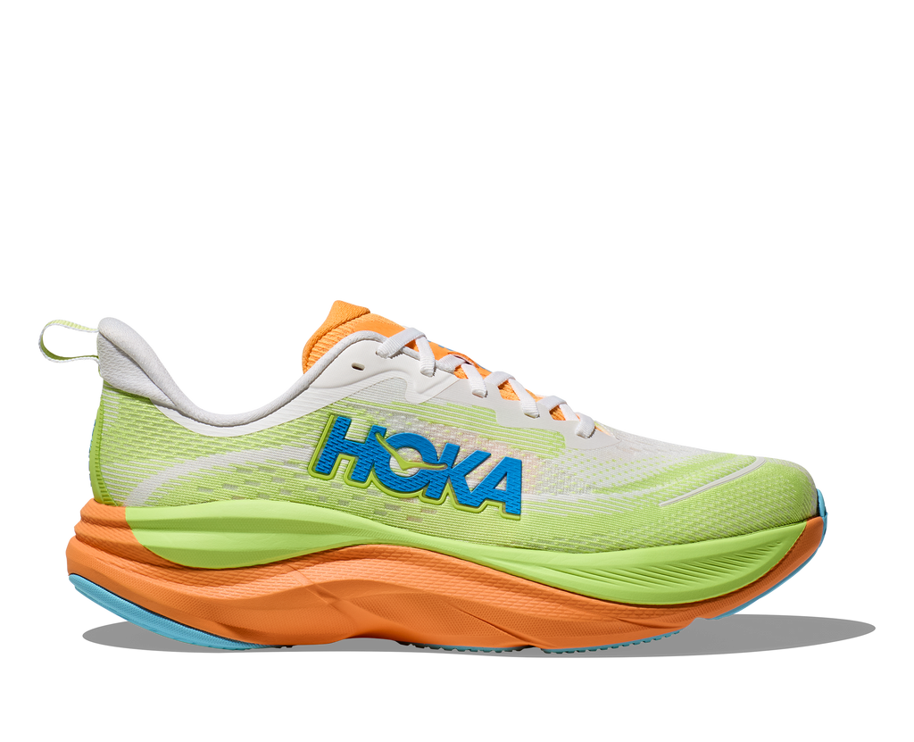 HOKA Women's Skyflow - FROST / SOLAR FLARE